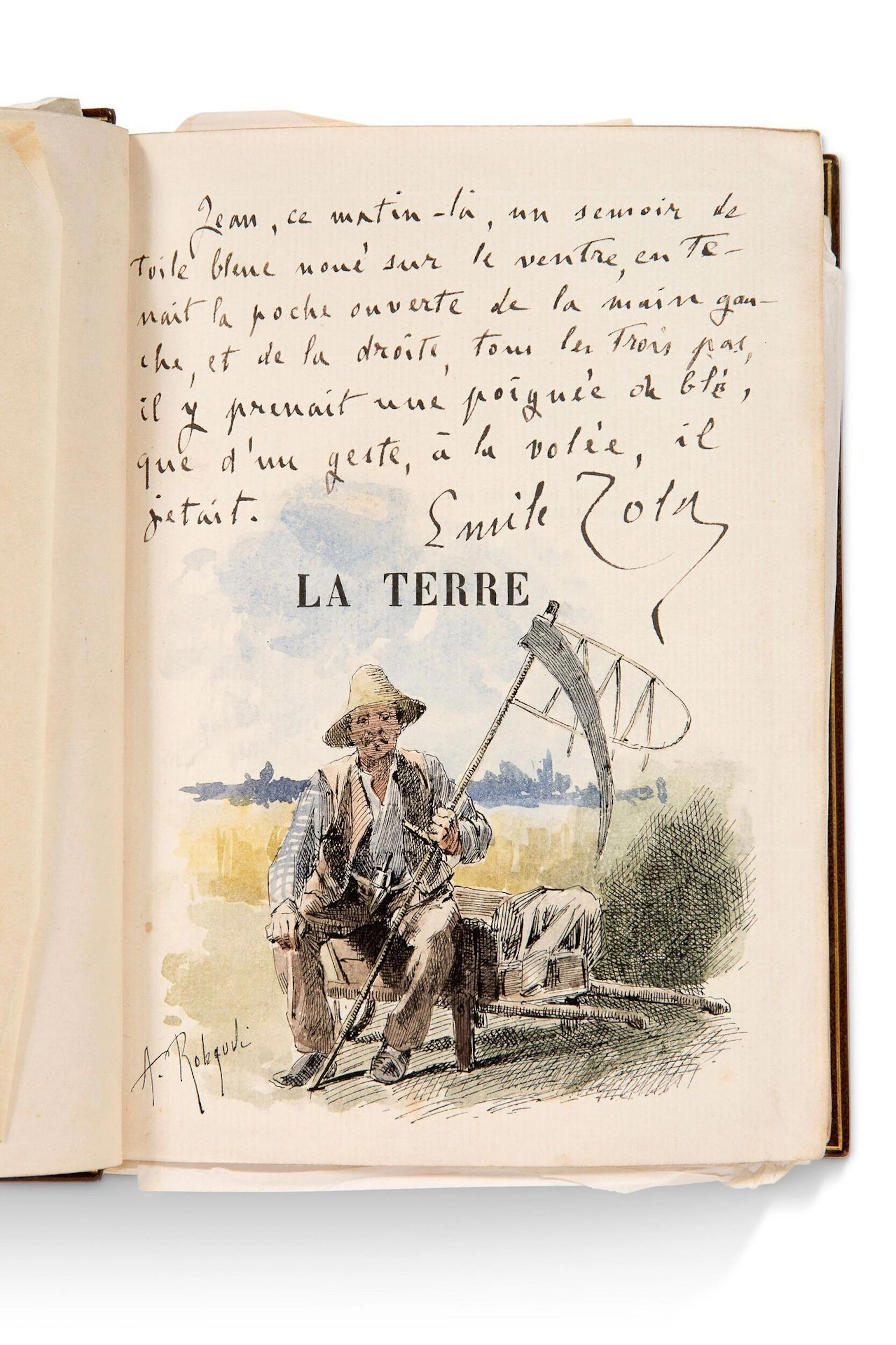 ROBAUDI. ZOLA, Emile. - Lot 413