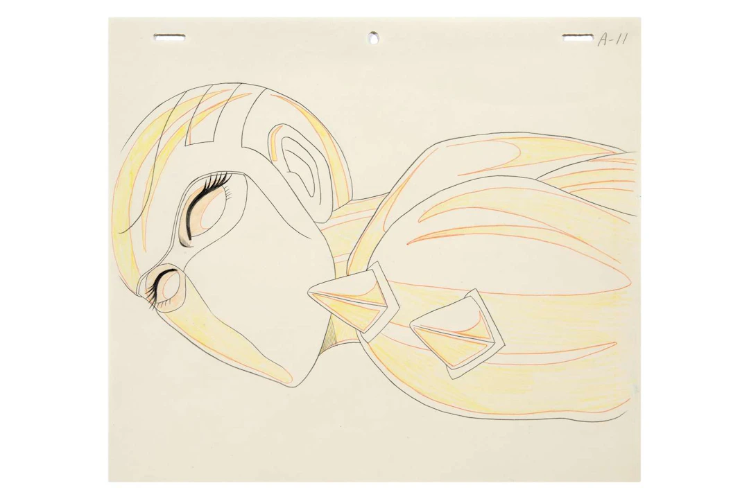 COBRA, Pencil sketch. Director: Osamu DEZAKI / Studio: Tokyo Movie