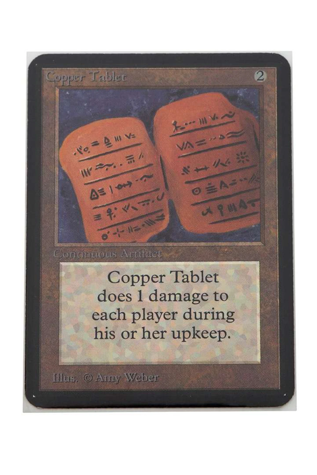 Magic: The Gathering – Copper Tablet.