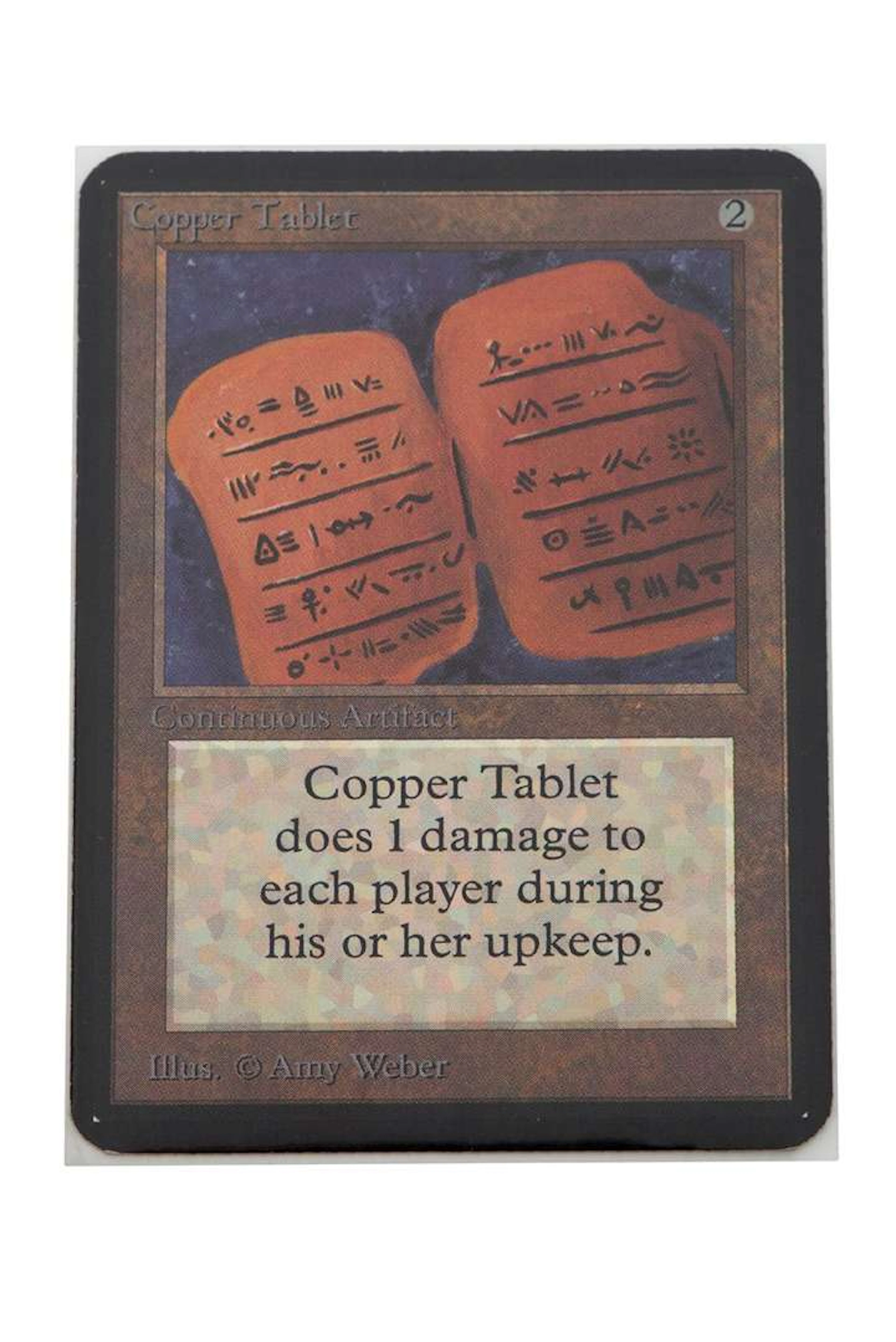 Magic: The Gathering – Copper Tablet.