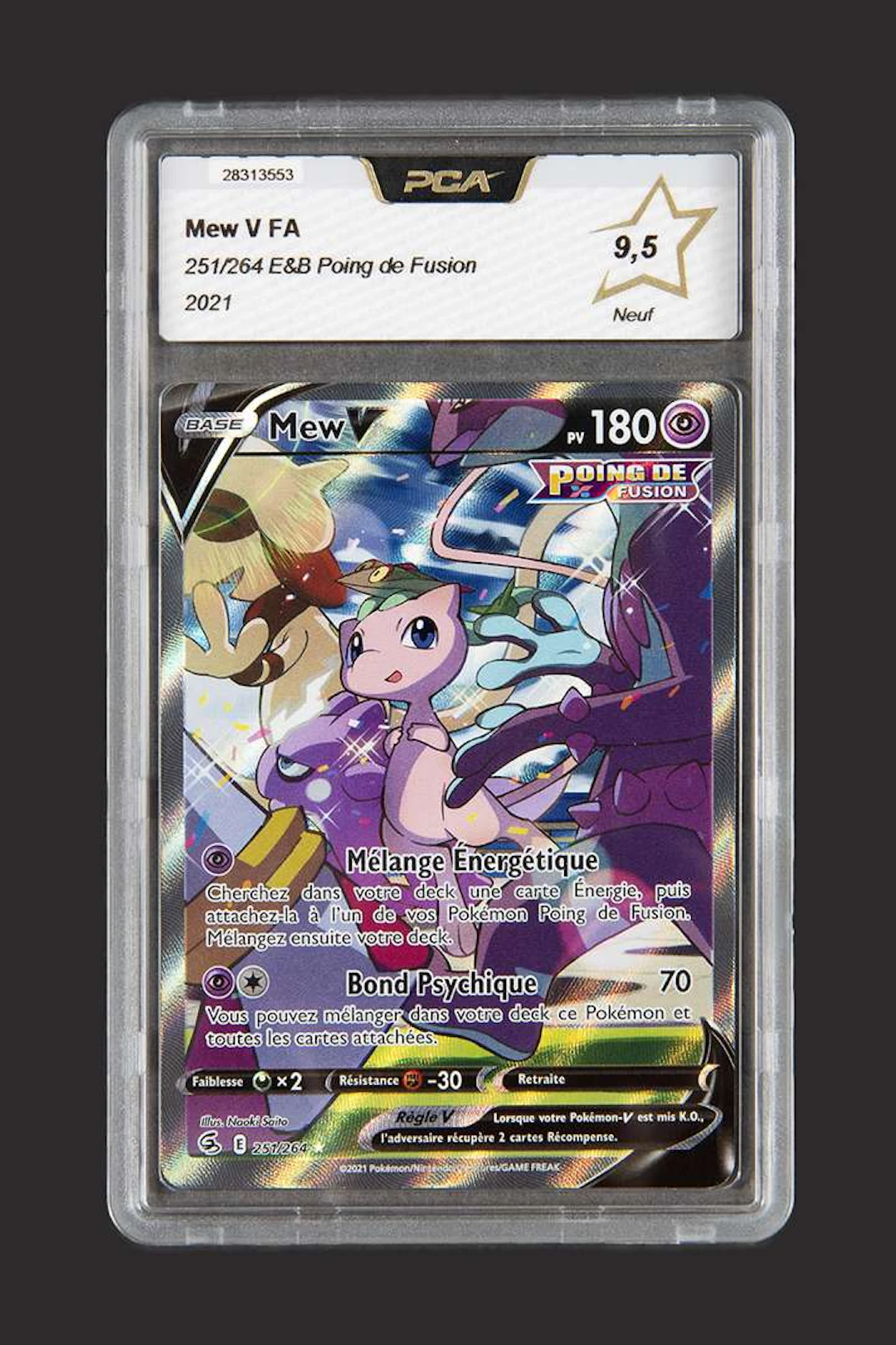 Pokémon: MEW V 251 Fusion Punch PCA 9.5