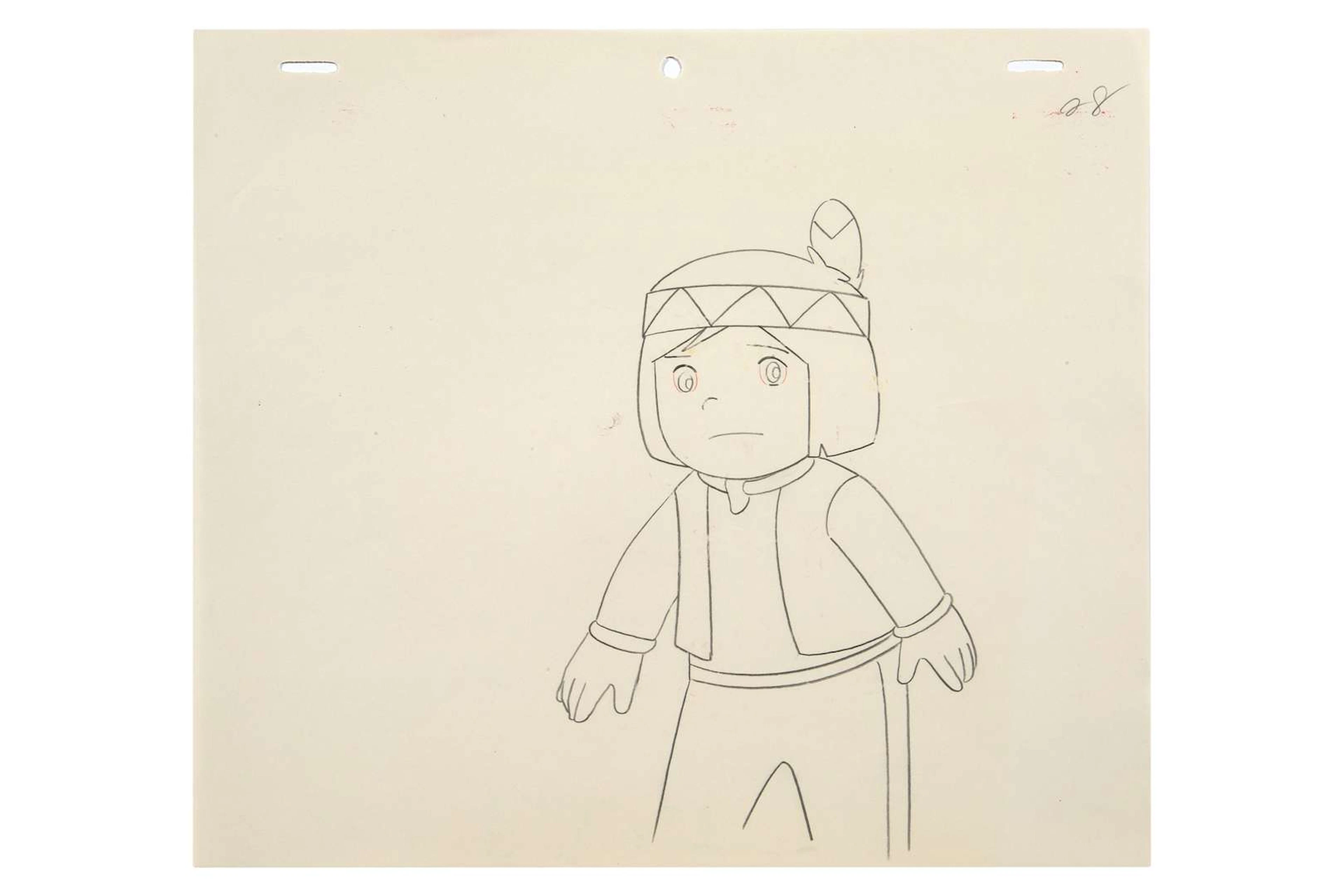 BOUBA, Crayonné. Réalisation : Yoshio KURODA / Studio : Nippon Animation