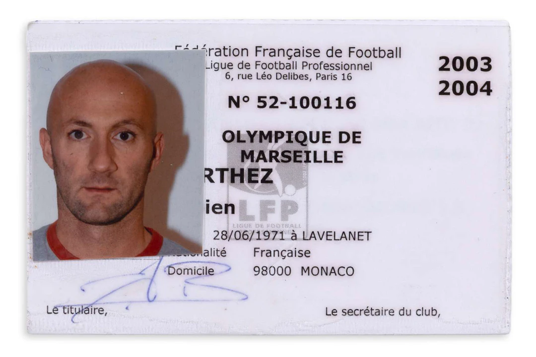 FOOTBALL - Fabien BARTHEZ, Saison 2003 - 2004