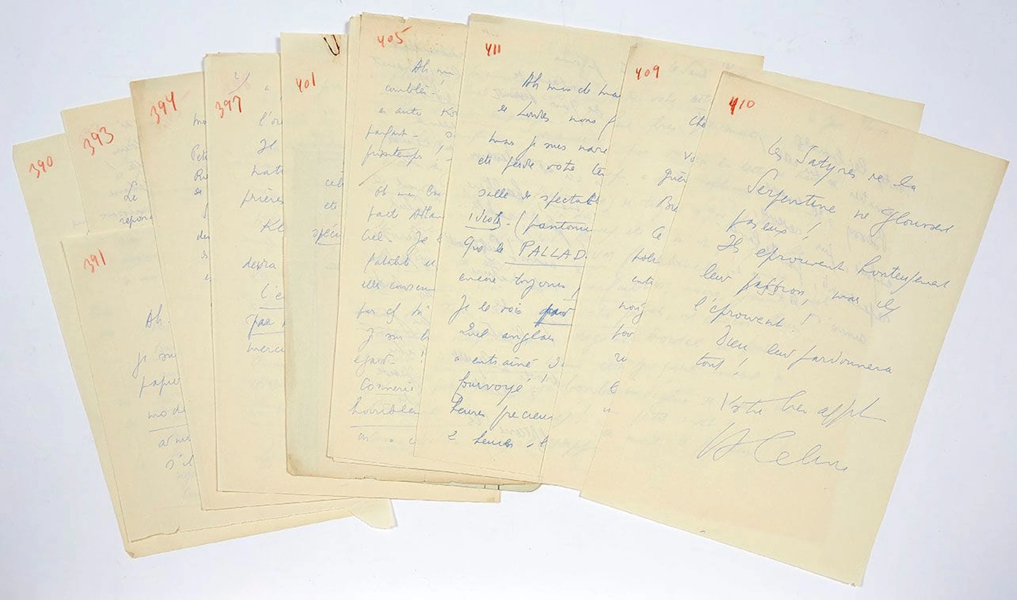 CÉLINE Louis-Ferdinand (1894-1961). - Lot 422
