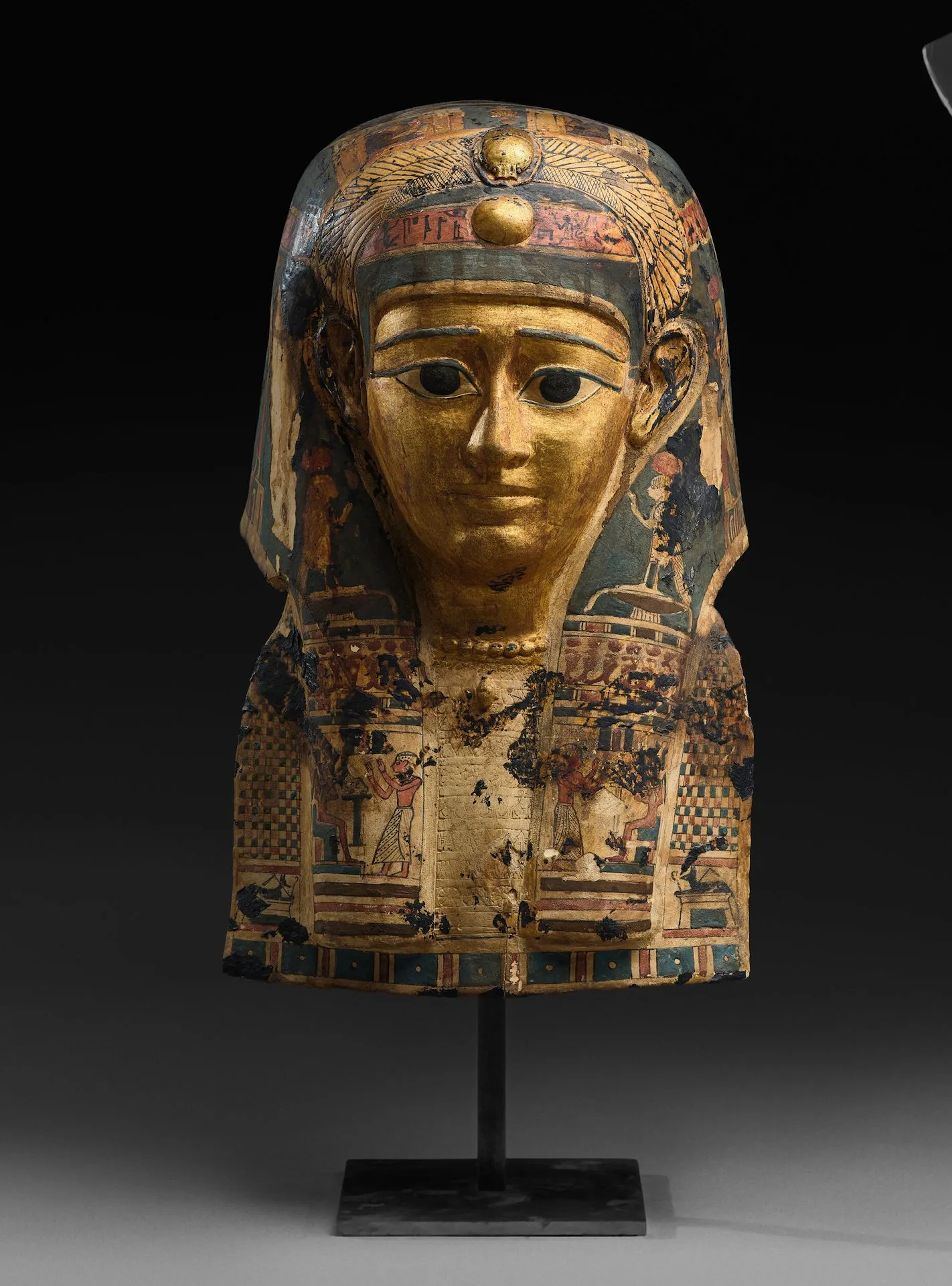 IMPORTANT PTOLEMAIC FUNERARY MASK - Lot 33