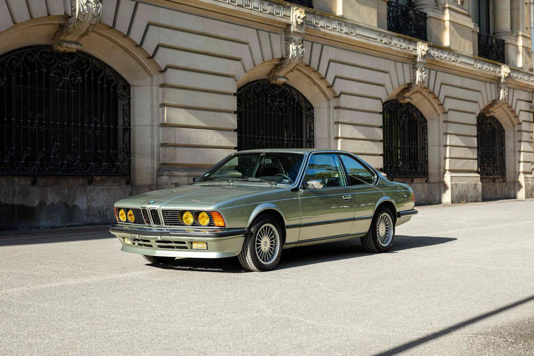 1984 – BMW 635 CSi, Chassis No. WBAEC7100DB172487 French vehicle registration
