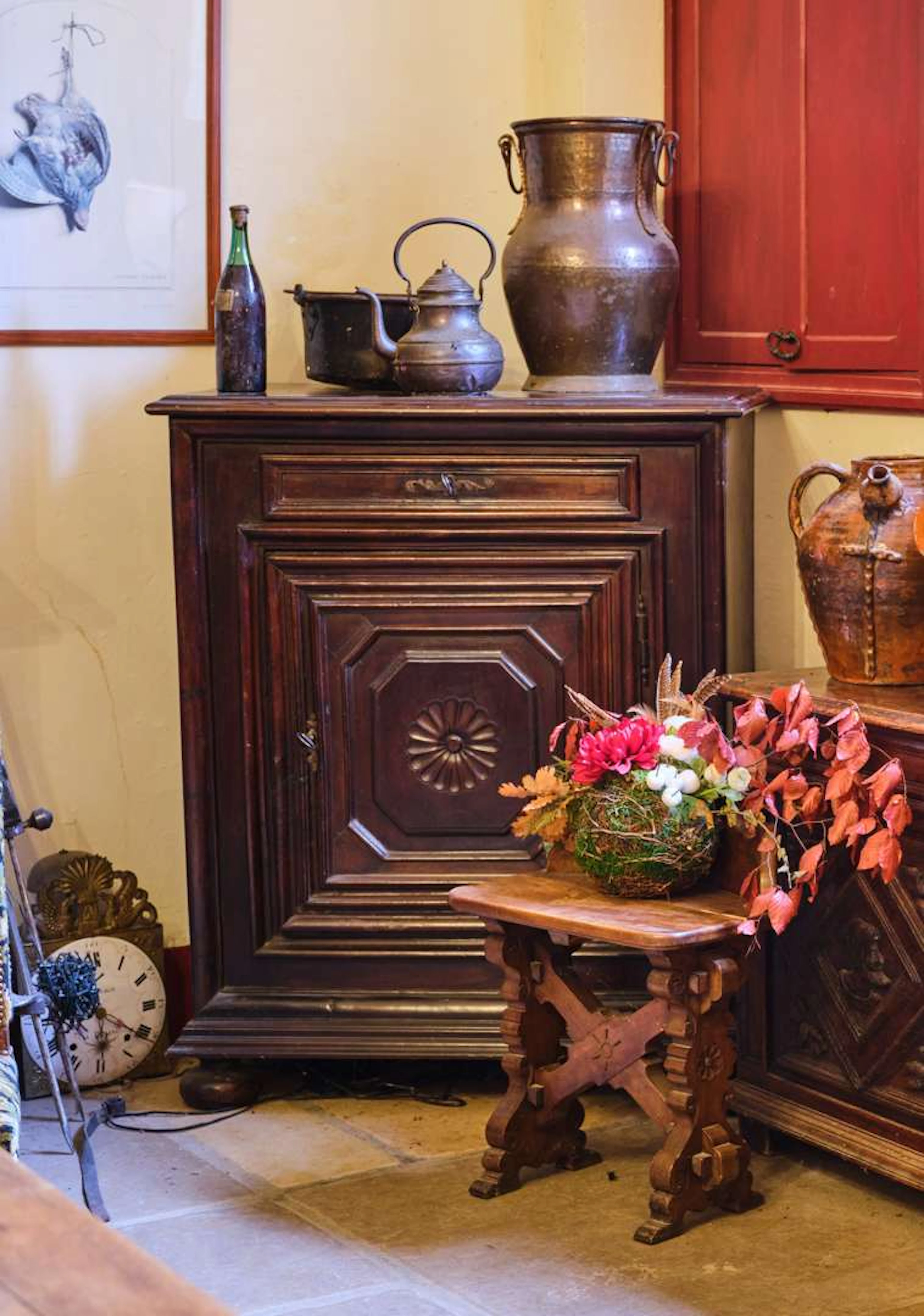 Small buffet, in walnut
