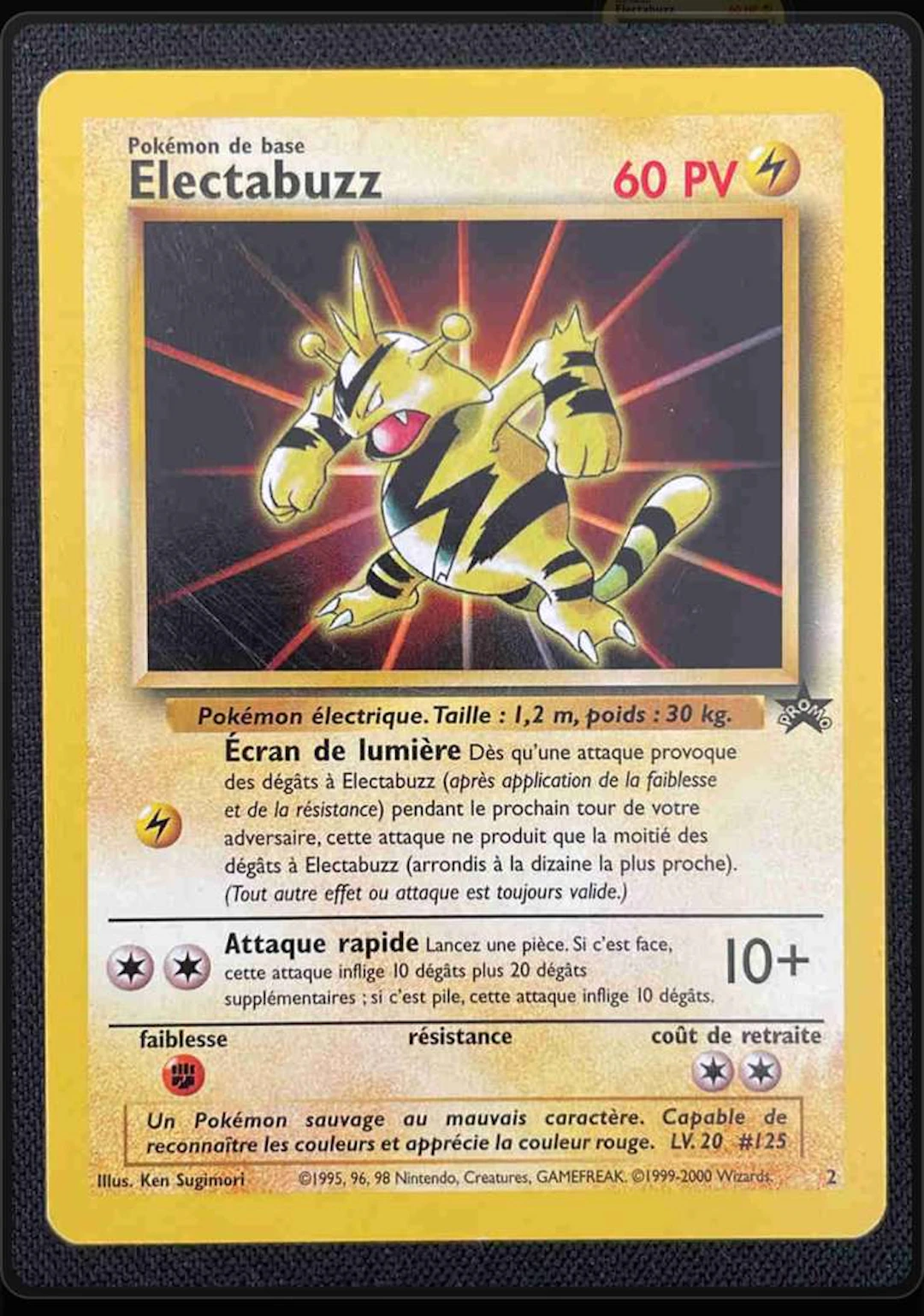 Pokémon: 5 Black Star Promo Cards from Wizards of the Coast (FR)