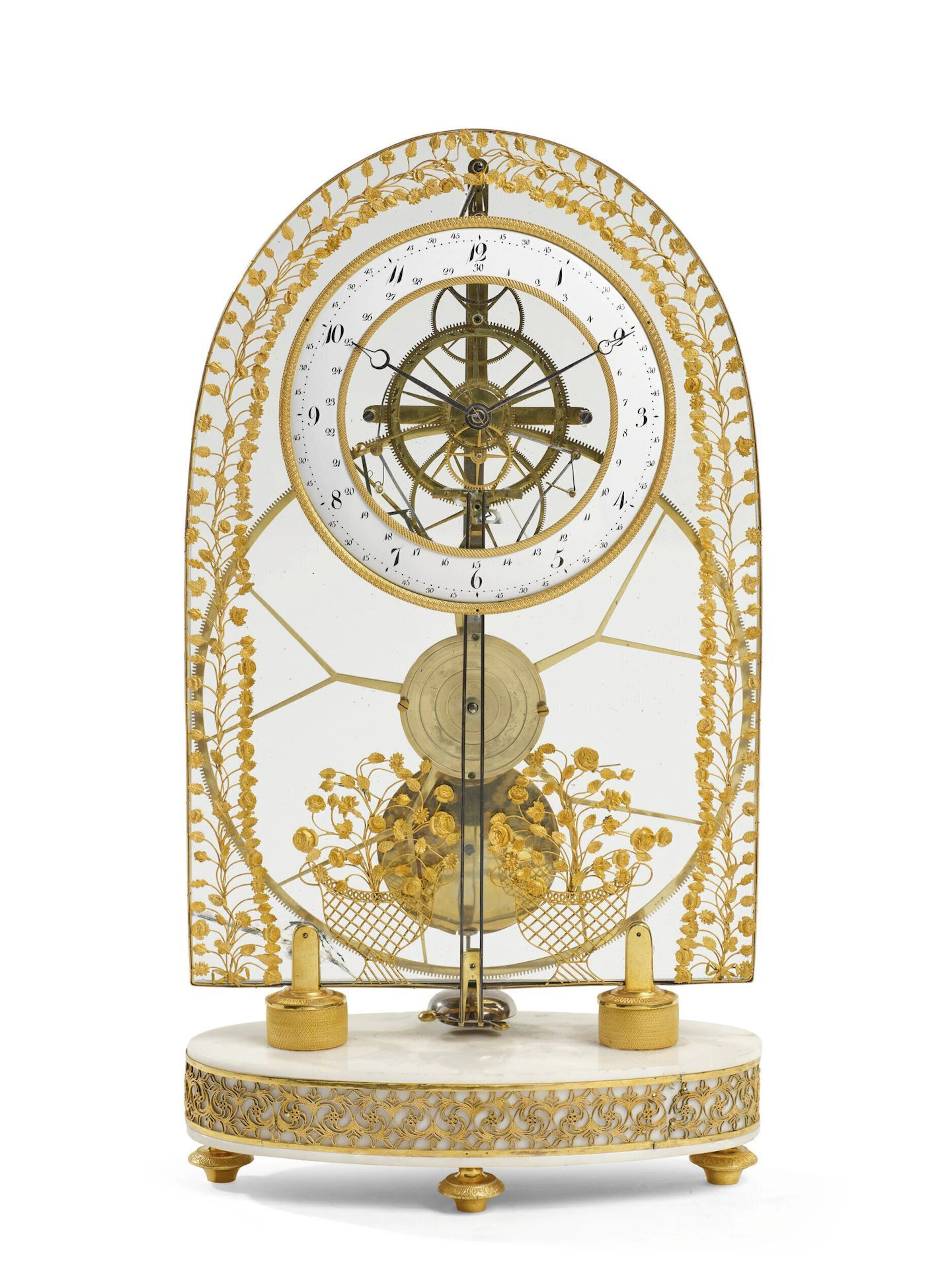 PENDULE SQUELETTE - Lot 84