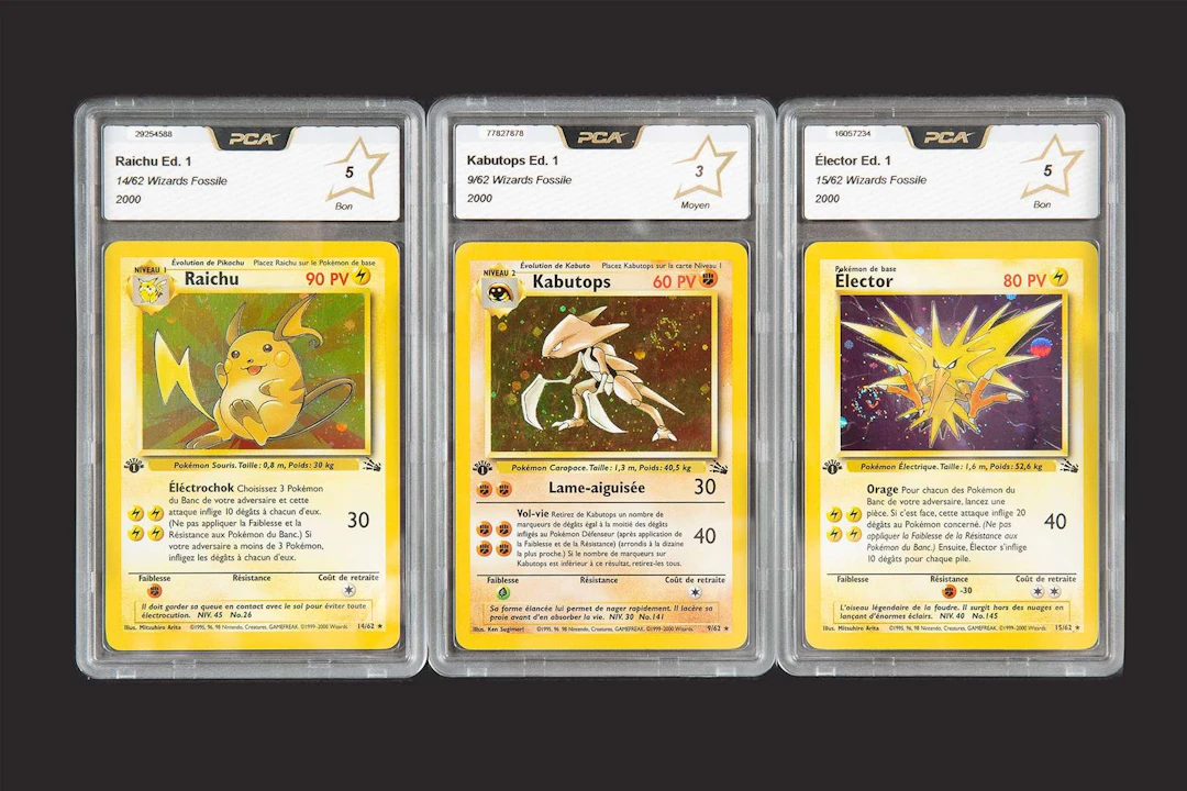 Pokémon: Fossil Wizards 1st Edition