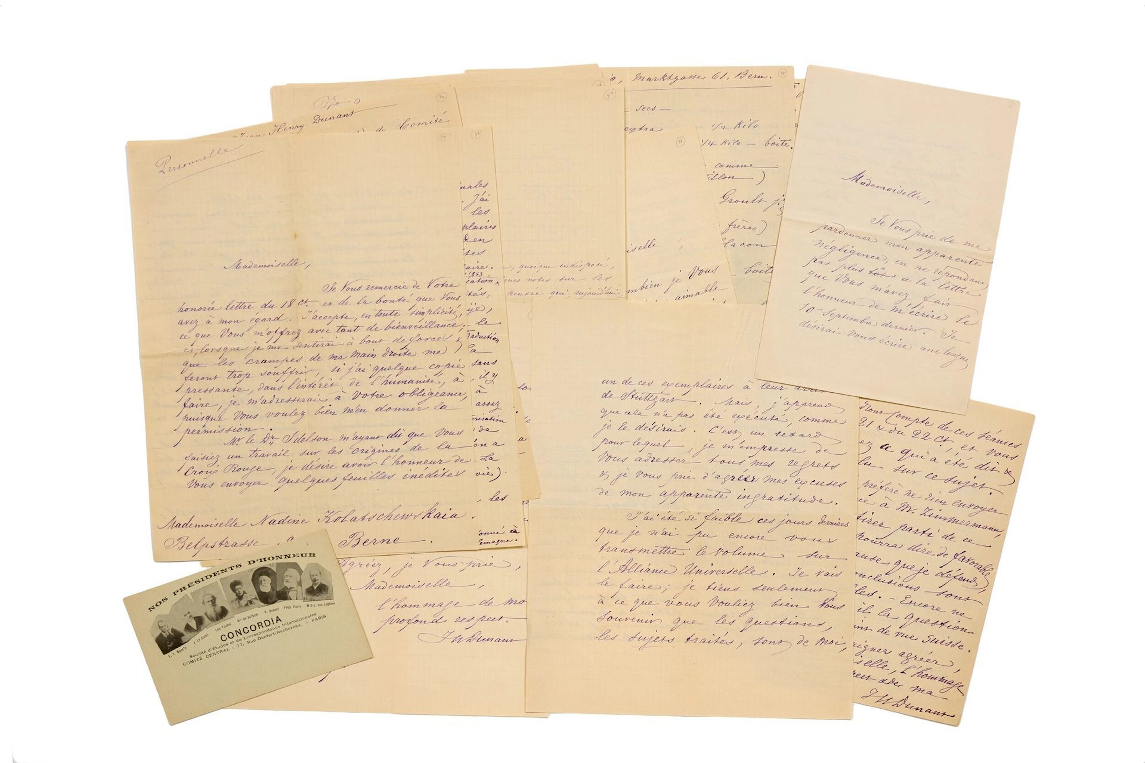 DUNANT Henri (1828-1910) - Lot 239