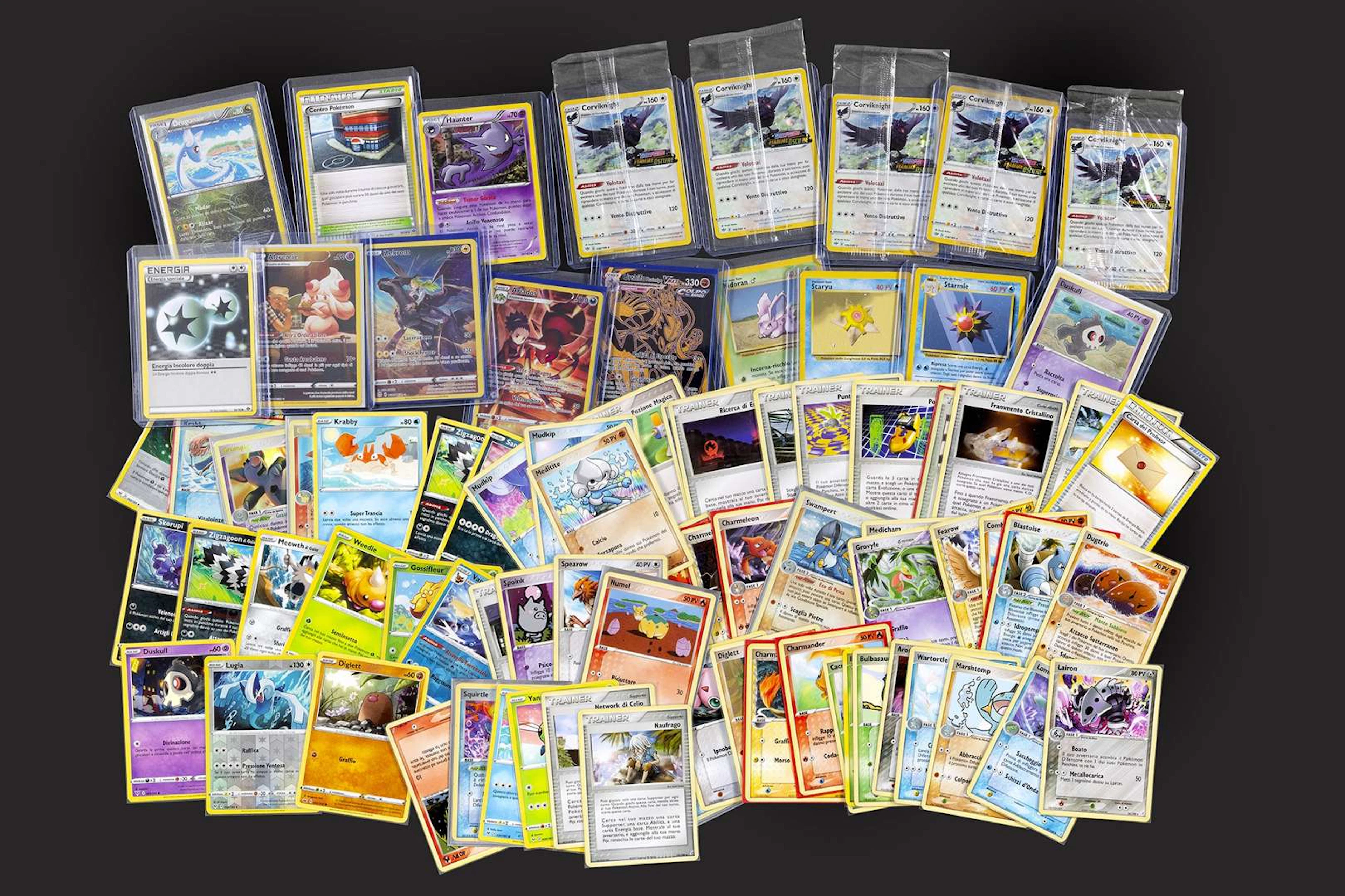 Pokémon: Italian cards, Lot italien
