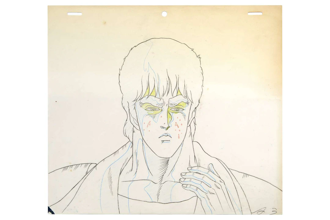 KEN THE SURVIVOR, Pencil sketch. Director: Toyoo ASHIDA / Studio: