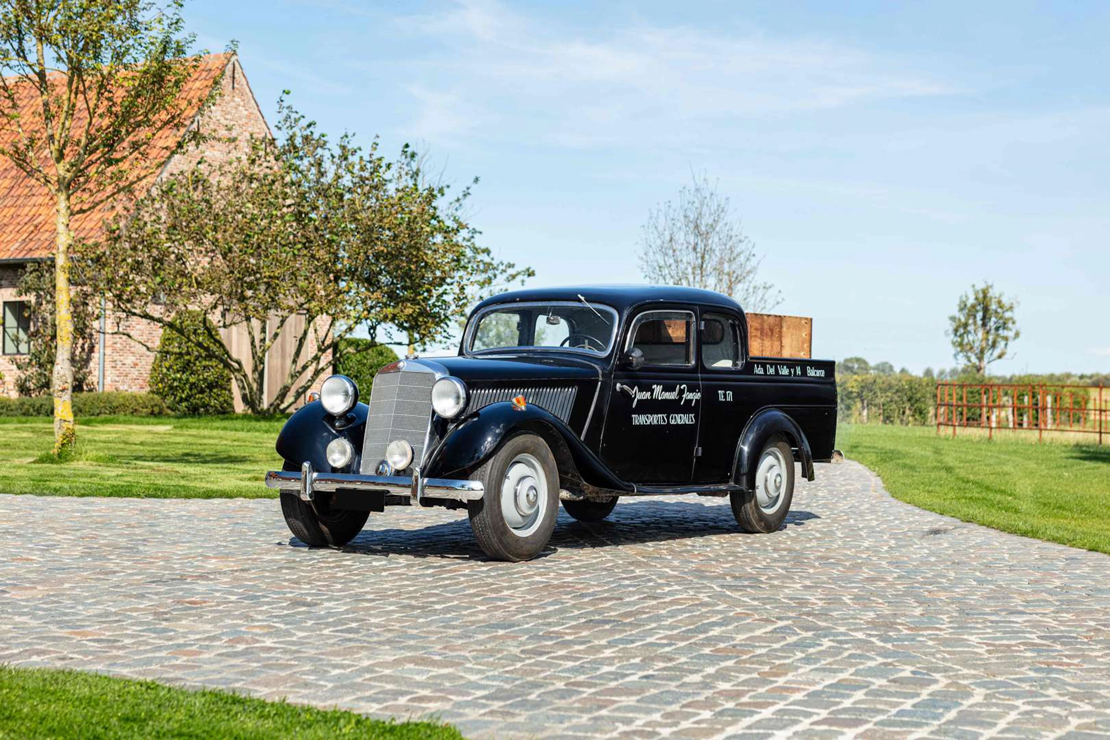 1952 – Mercedes-Benz 170 D, Chassis No. 0286752 Luxembourg vehicle