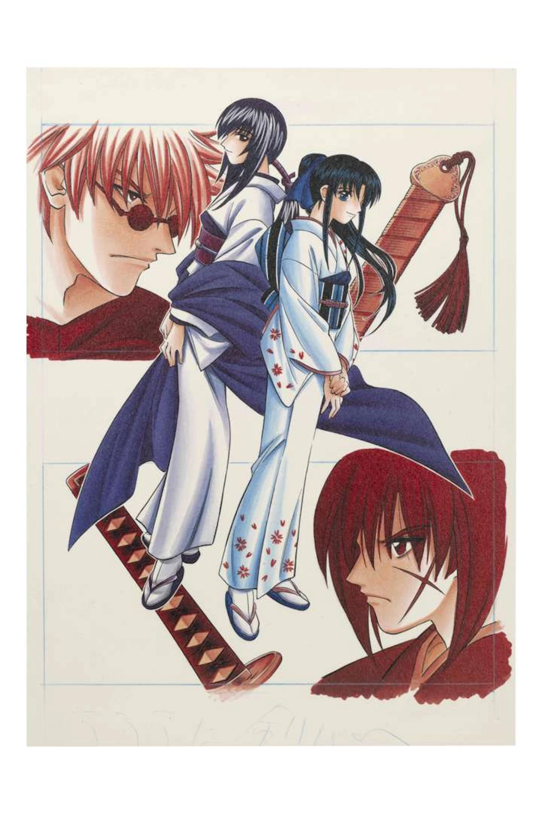 RUROUNI KENSHIN, Author: Nobuhiro WATSUKI / Years: 1994–1999.