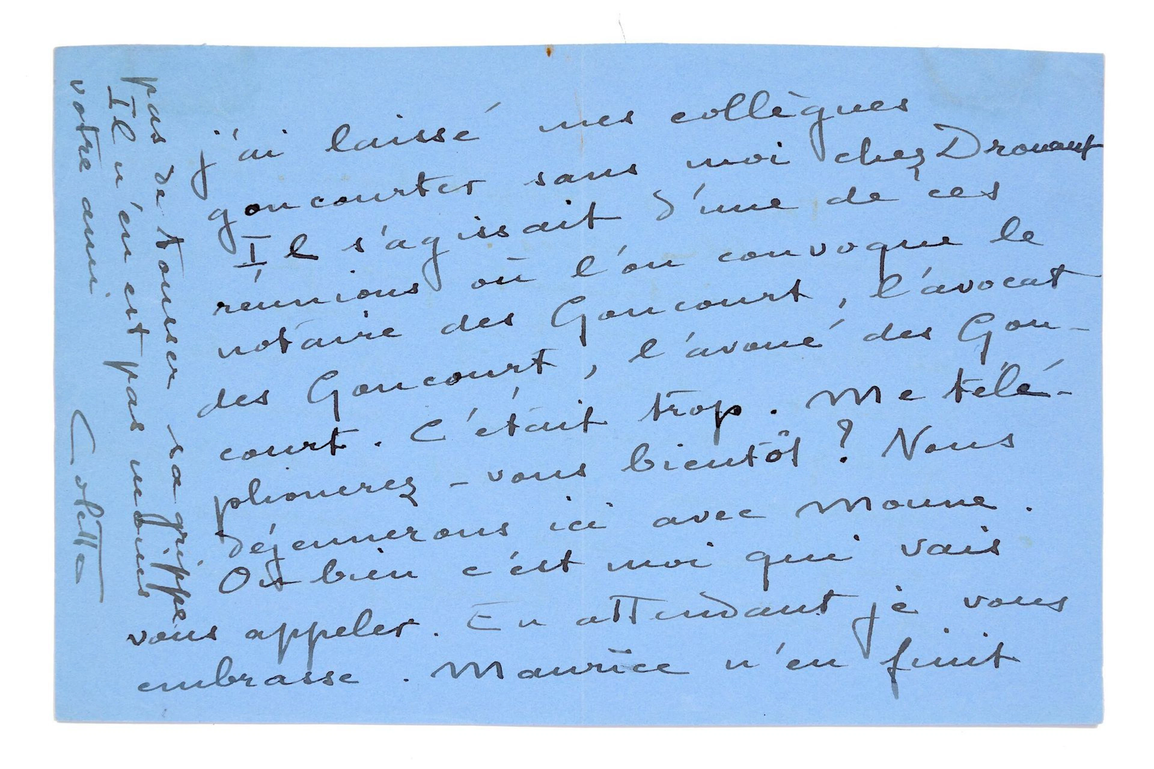 COLETTE (1873-1954) - Lot 157