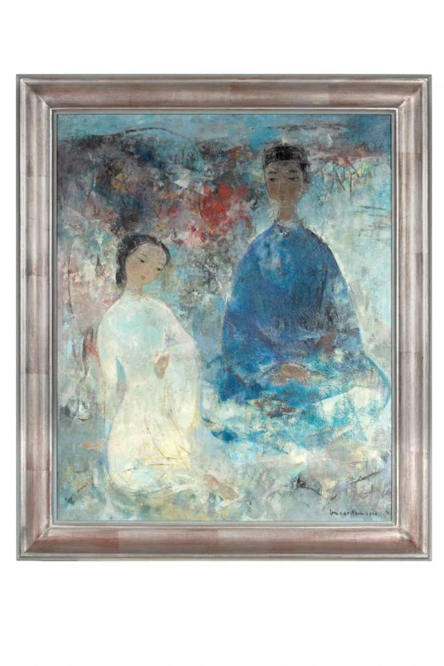 VŨ CAO ĐÀM (1908 - 2000), Le Couple, 1960