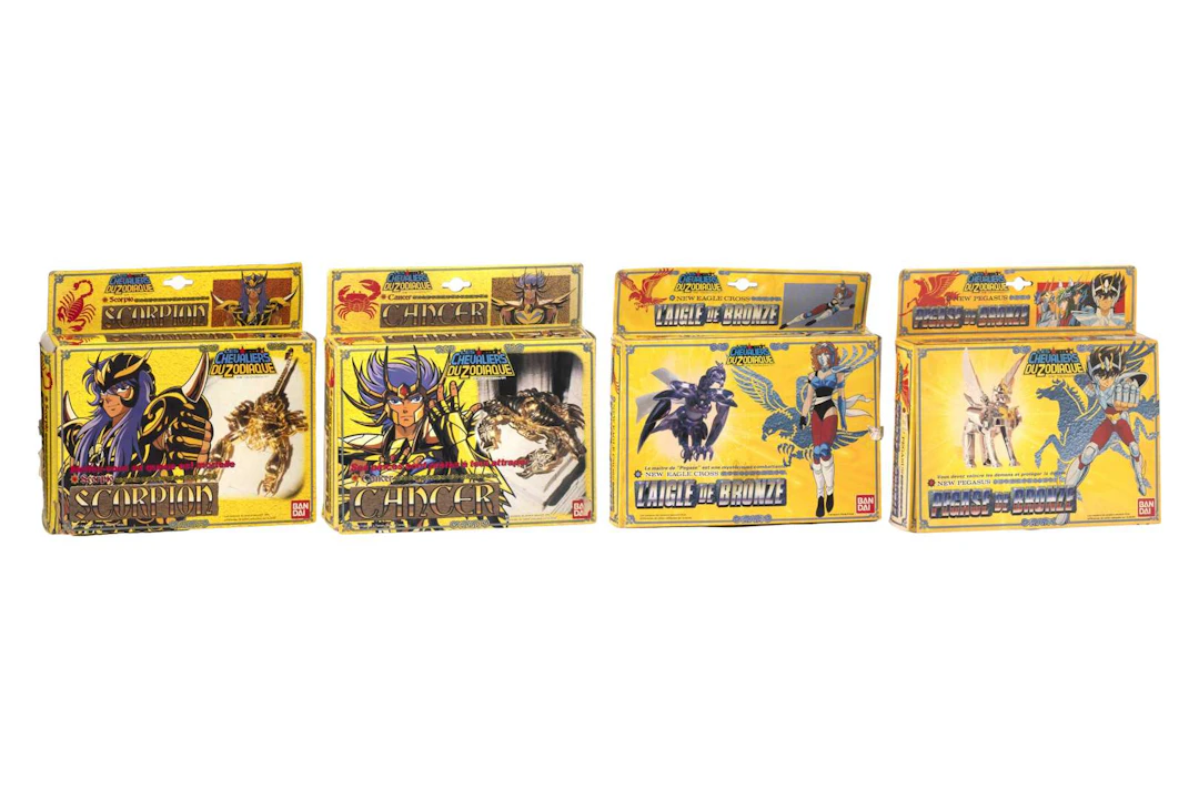 SAINT SEIYA (KNIGHTS OF THE ZODIAC), 4 figurines
