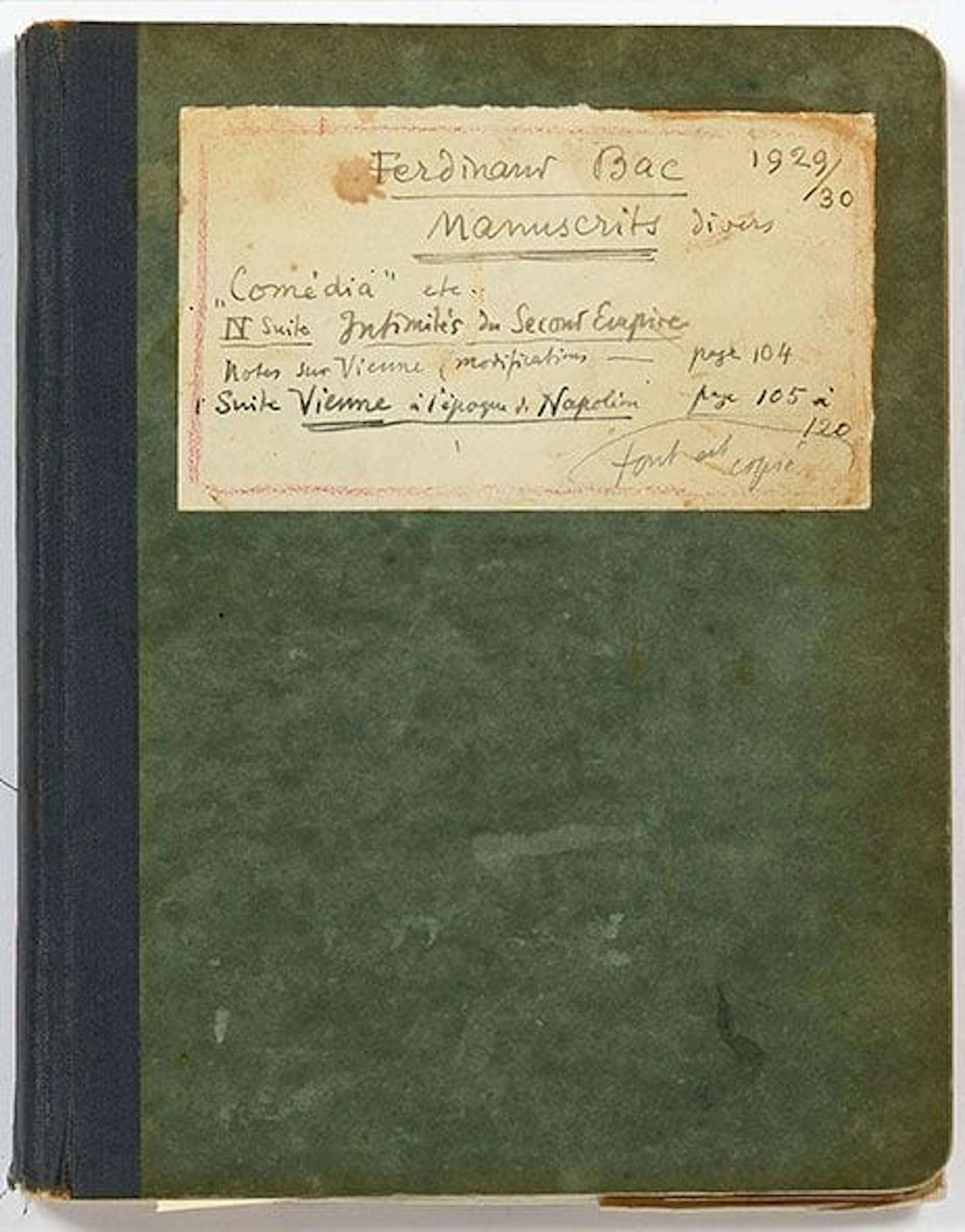 BAC Ferdinand (1859-1952). - Lot 302