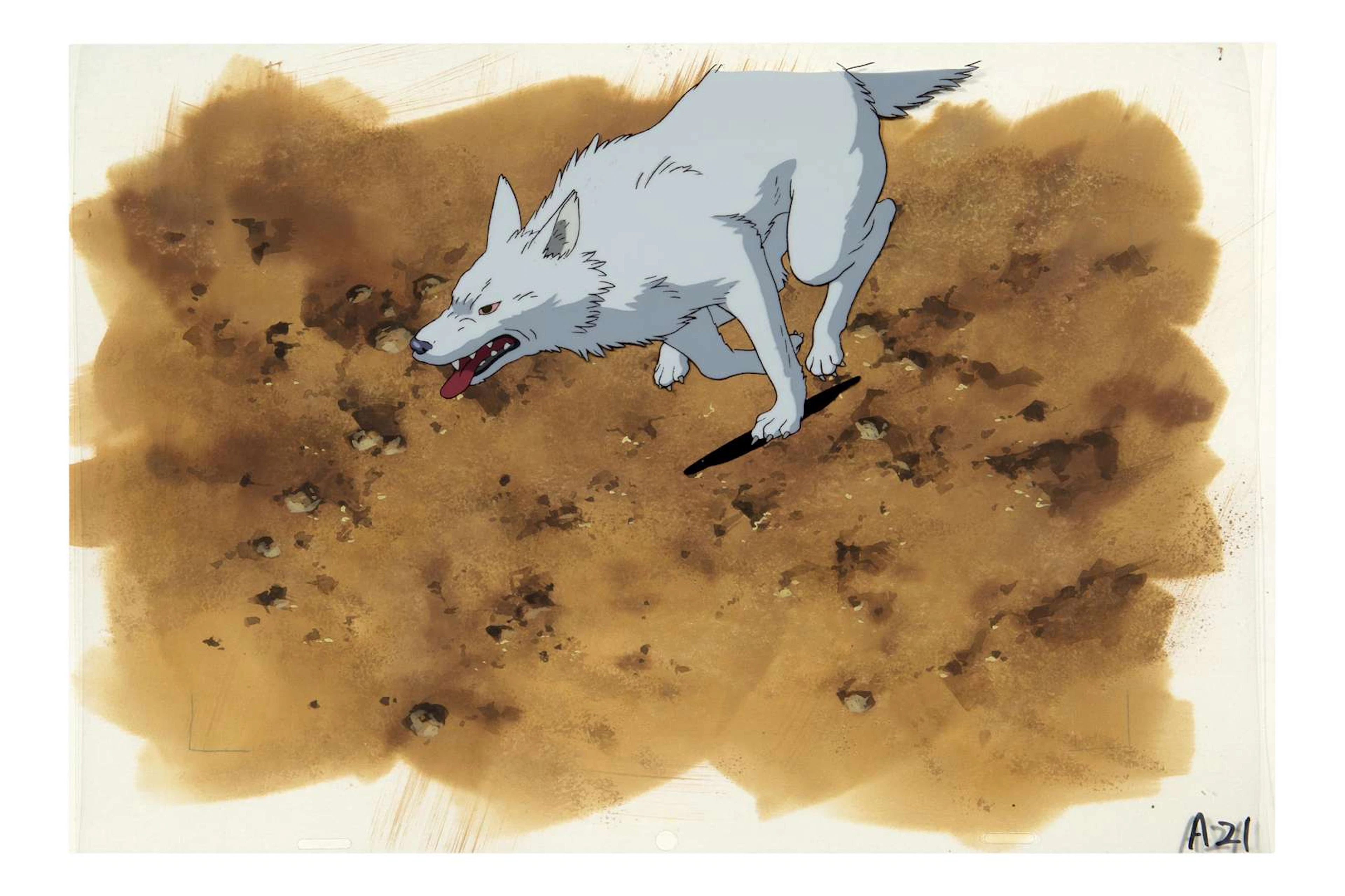 PRINCESS MONONOKE, Celluloid. Director: Hayao MIYAZAKI / Studio: Studio