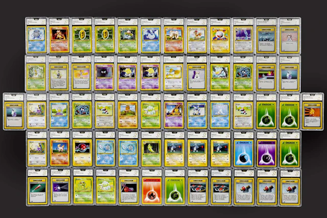 Pokémon: Starter Set, 62 cards from the 1st Edition Core Set