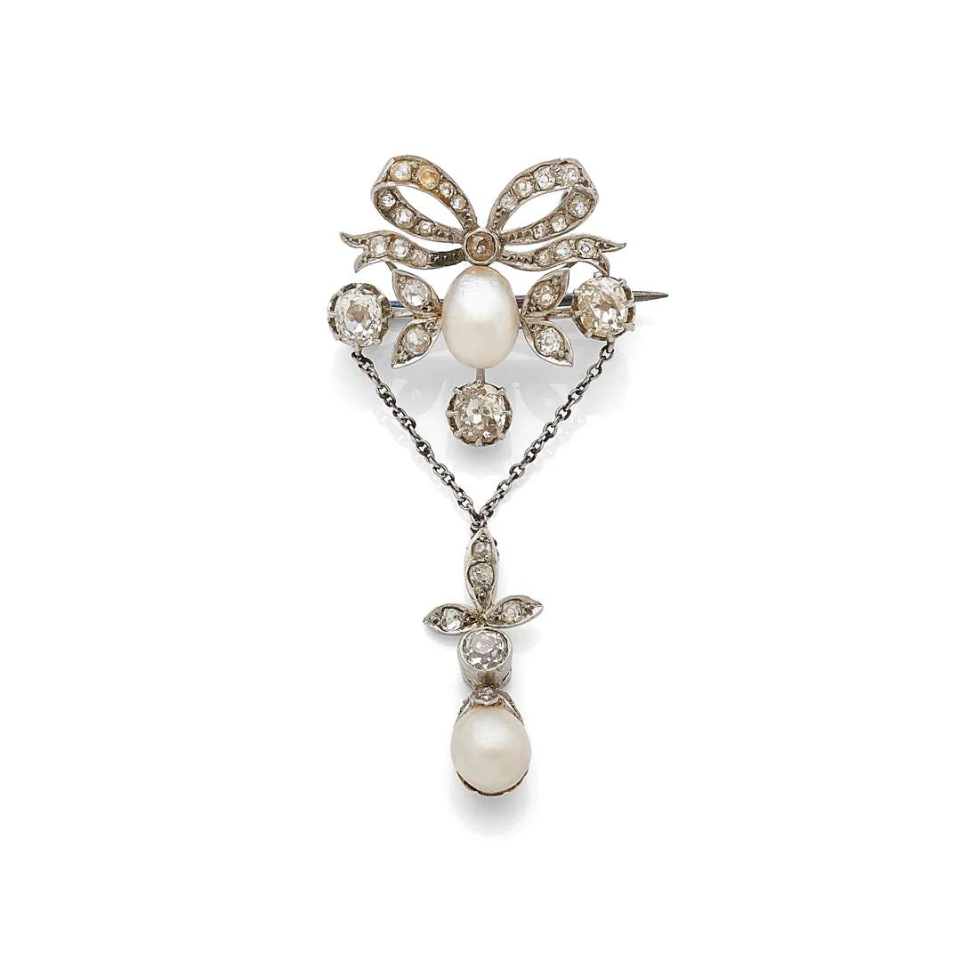 “PAMPILLE” BROOCH-PENDANT