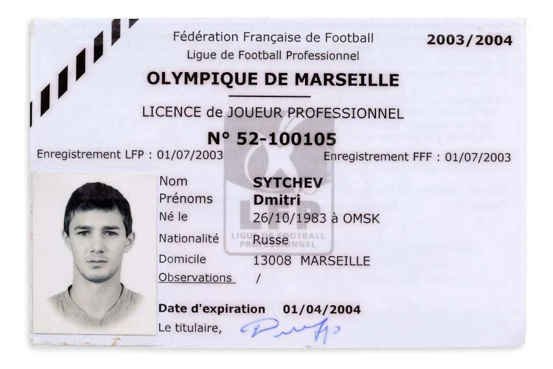 FOOTBALL - Dmitri SYTCHEV, Saison 2001 - 2002