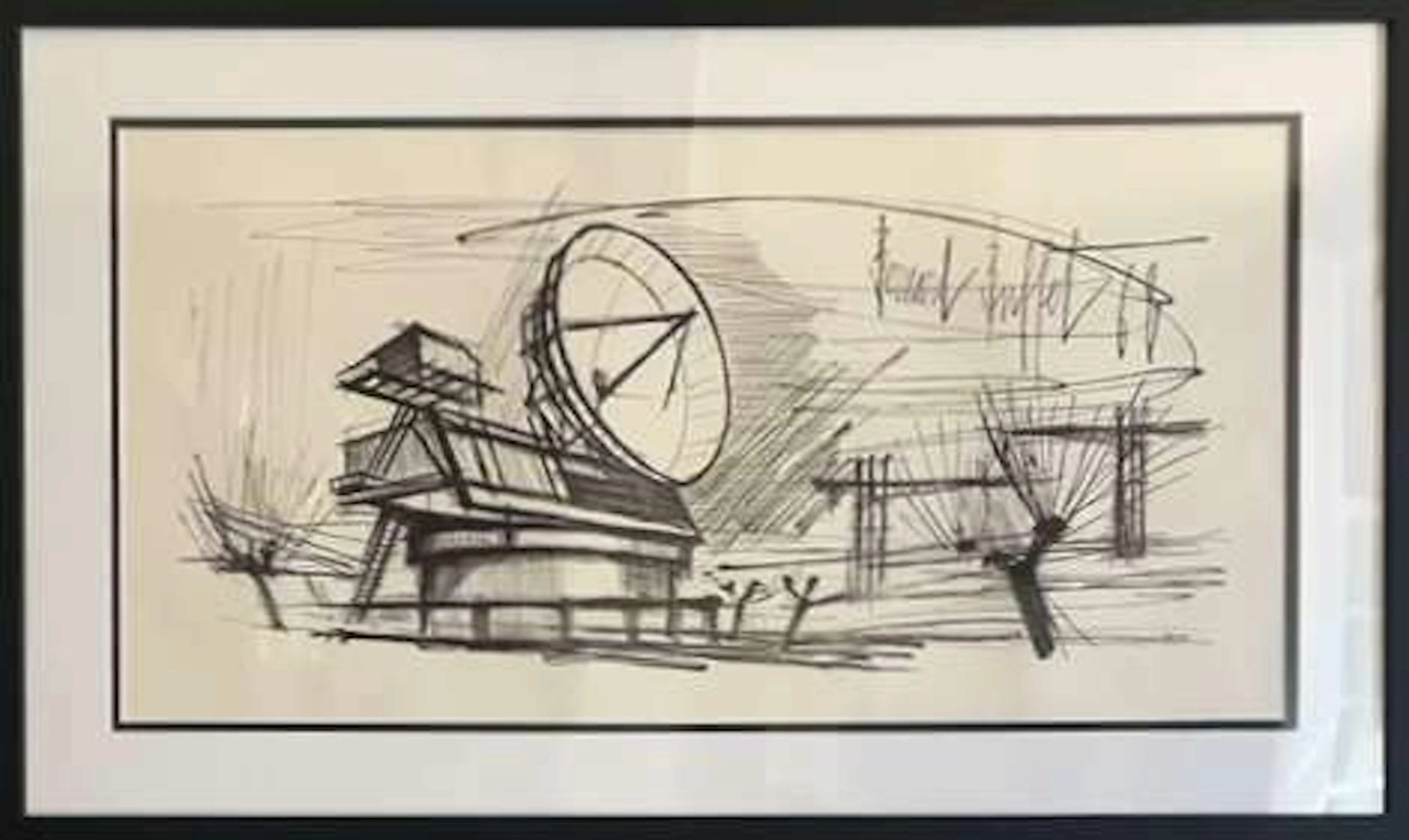 Bernard BUFFET (1928–1999), View of a power station