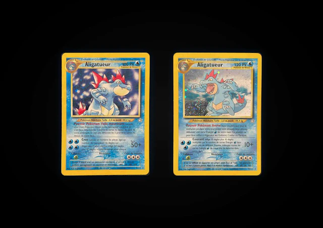 Pokémon: 2 Neo Genesis Alligator Holo cards