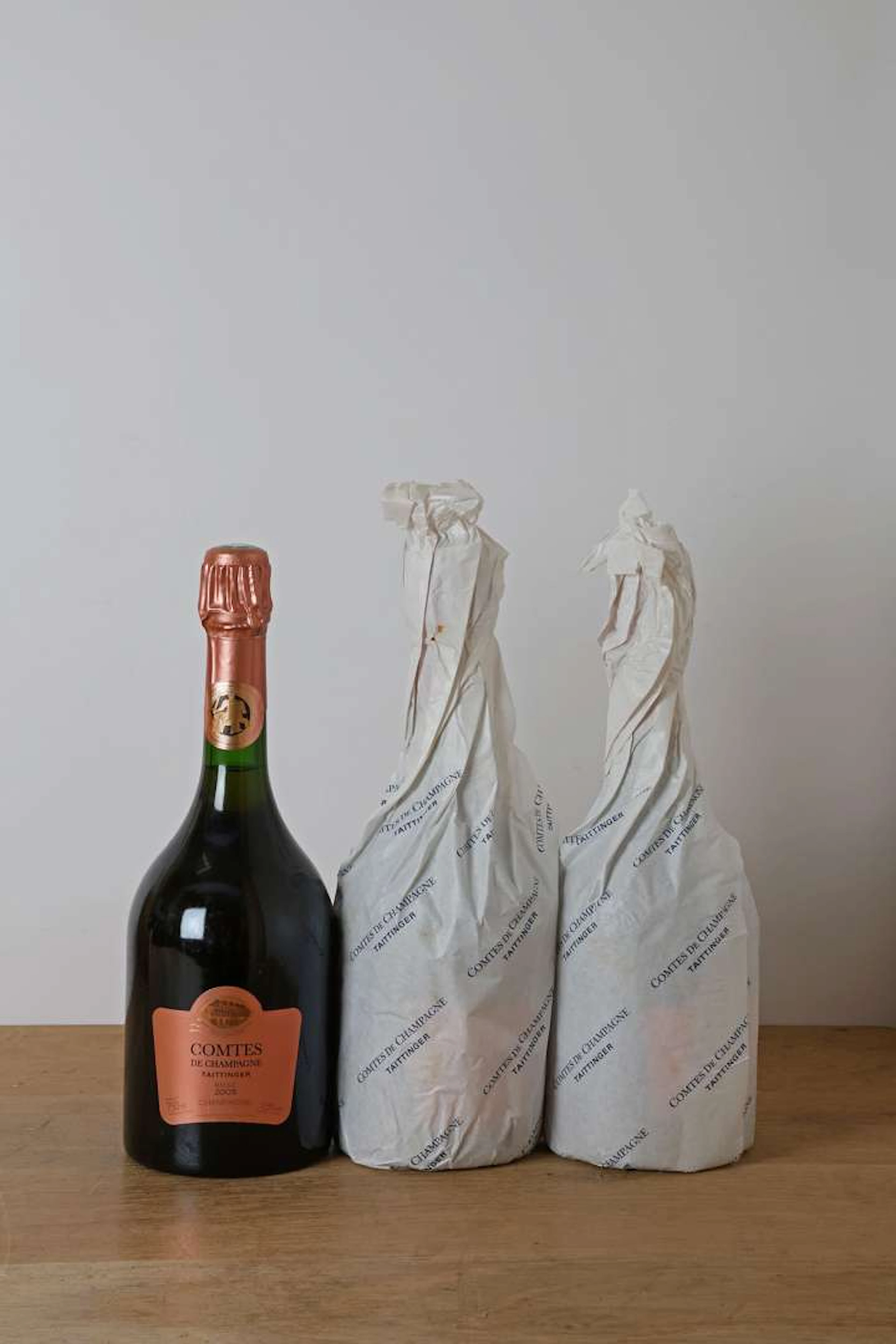 6 B Champagne Comte de Champagne Rosé - 2005 - Taittinger