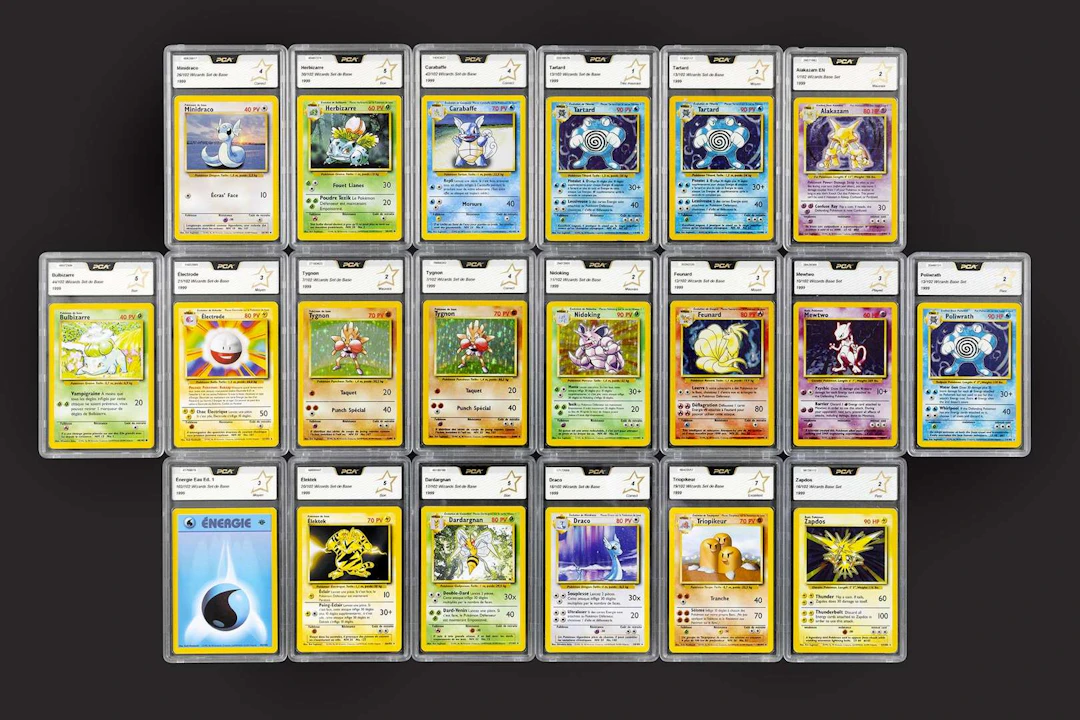 Pokémon: Starter Set, 20 cartes du Set de Base dont holo
