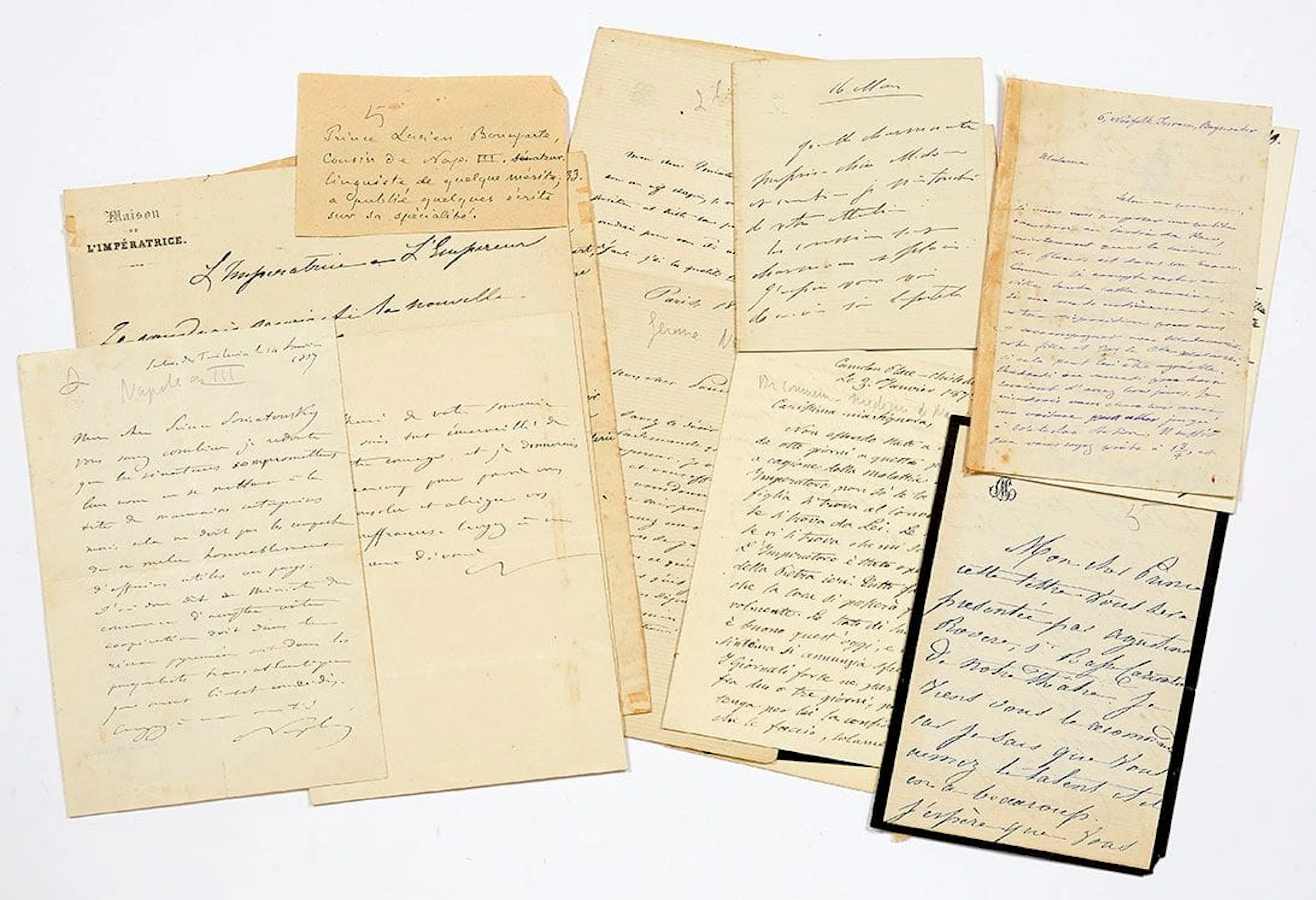 NAPOLEON III (1808-1873). - Lot 632