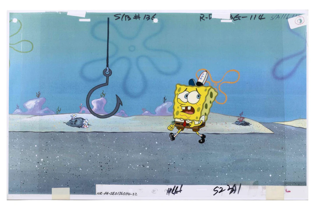 SPONGEBOB, Celluloid. Director: Stephen HILLENBURG / Studio: Nickelodeon