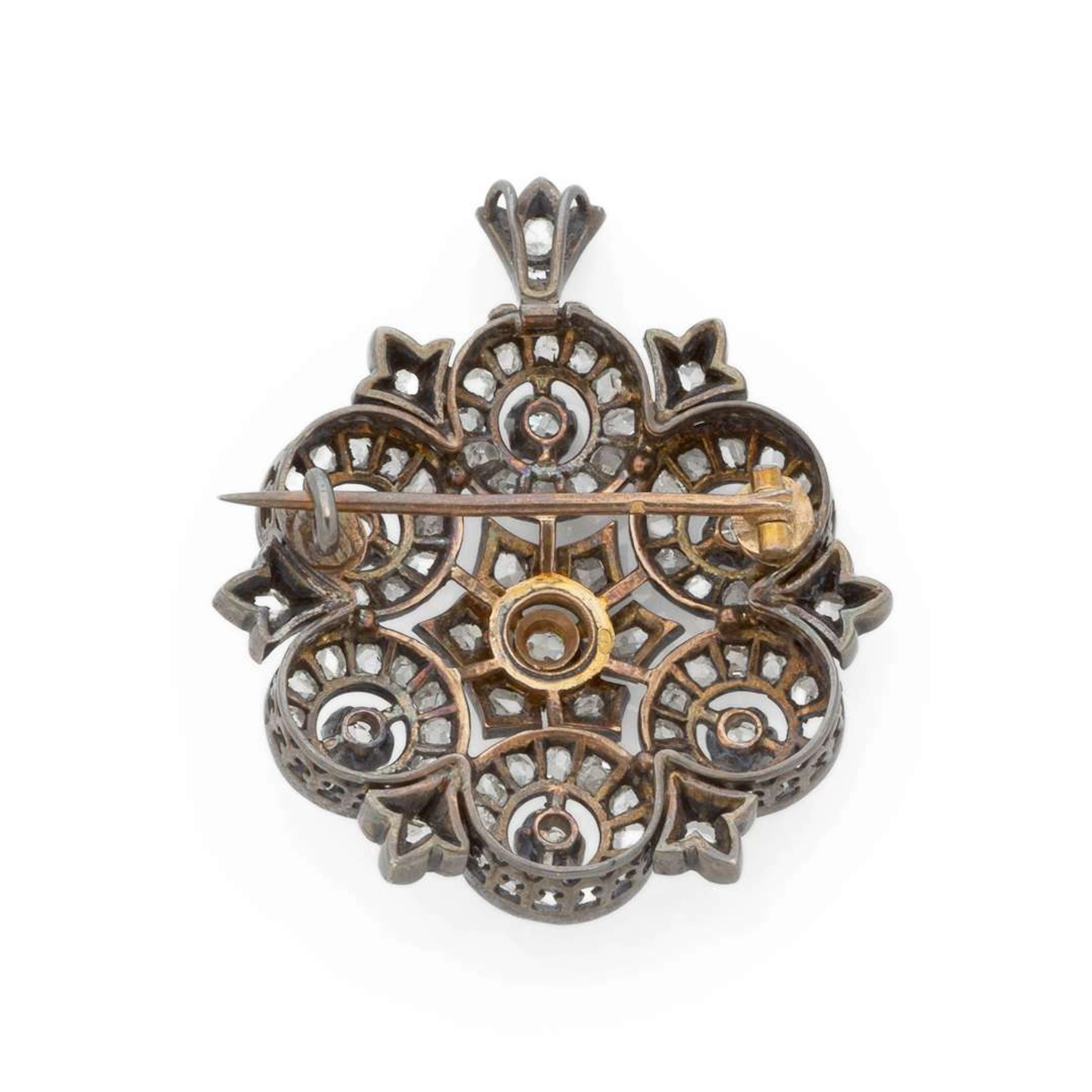 ‘ROSACE’ BROOCH-PENDANT