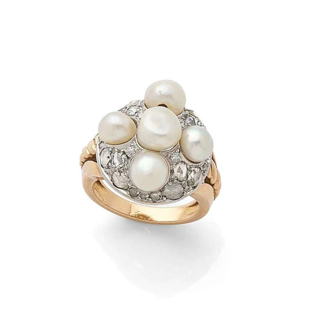 “PEARLS” RING