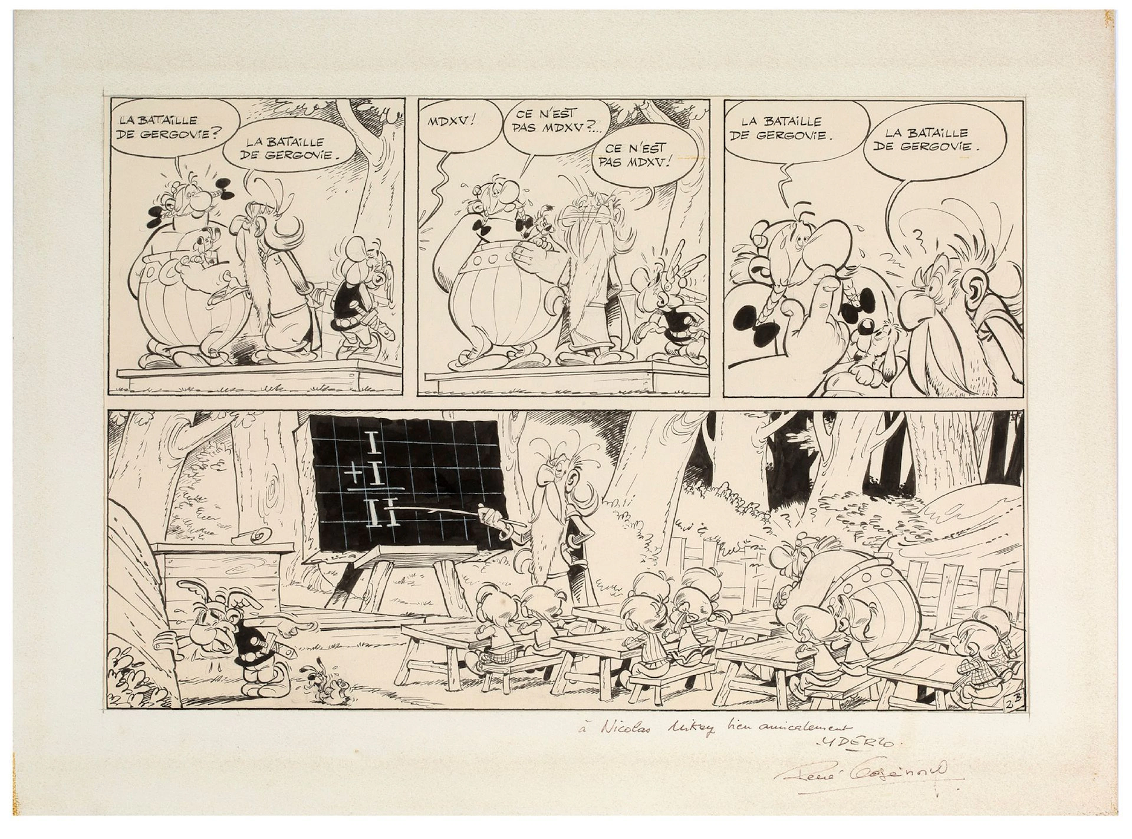 * UDERZO ALBERT (1927-2020) - Lot 1
