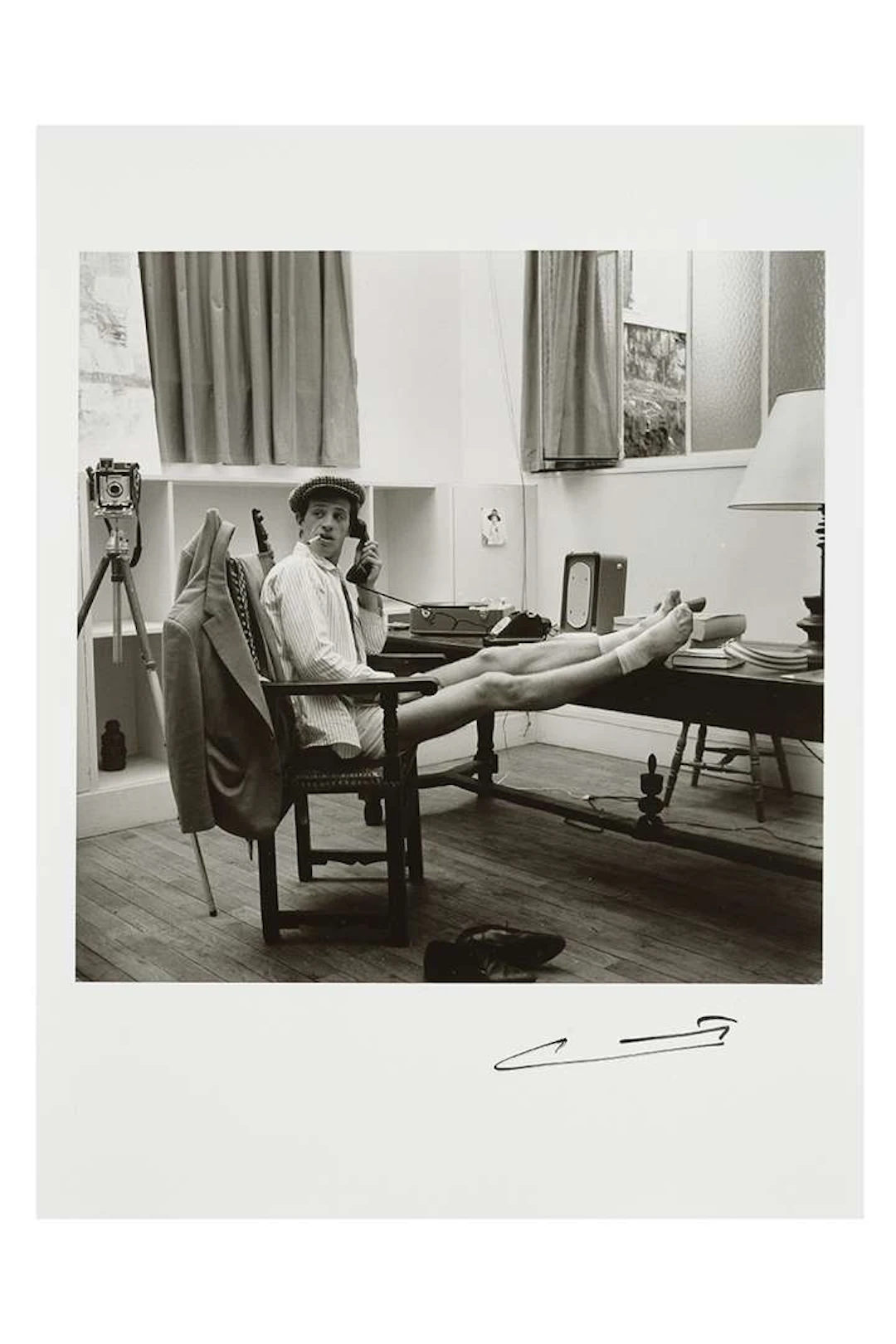 Raymond CAUCHETIER (1920–2021), Breathless, Jean-Luc Godard. Jean-Paul