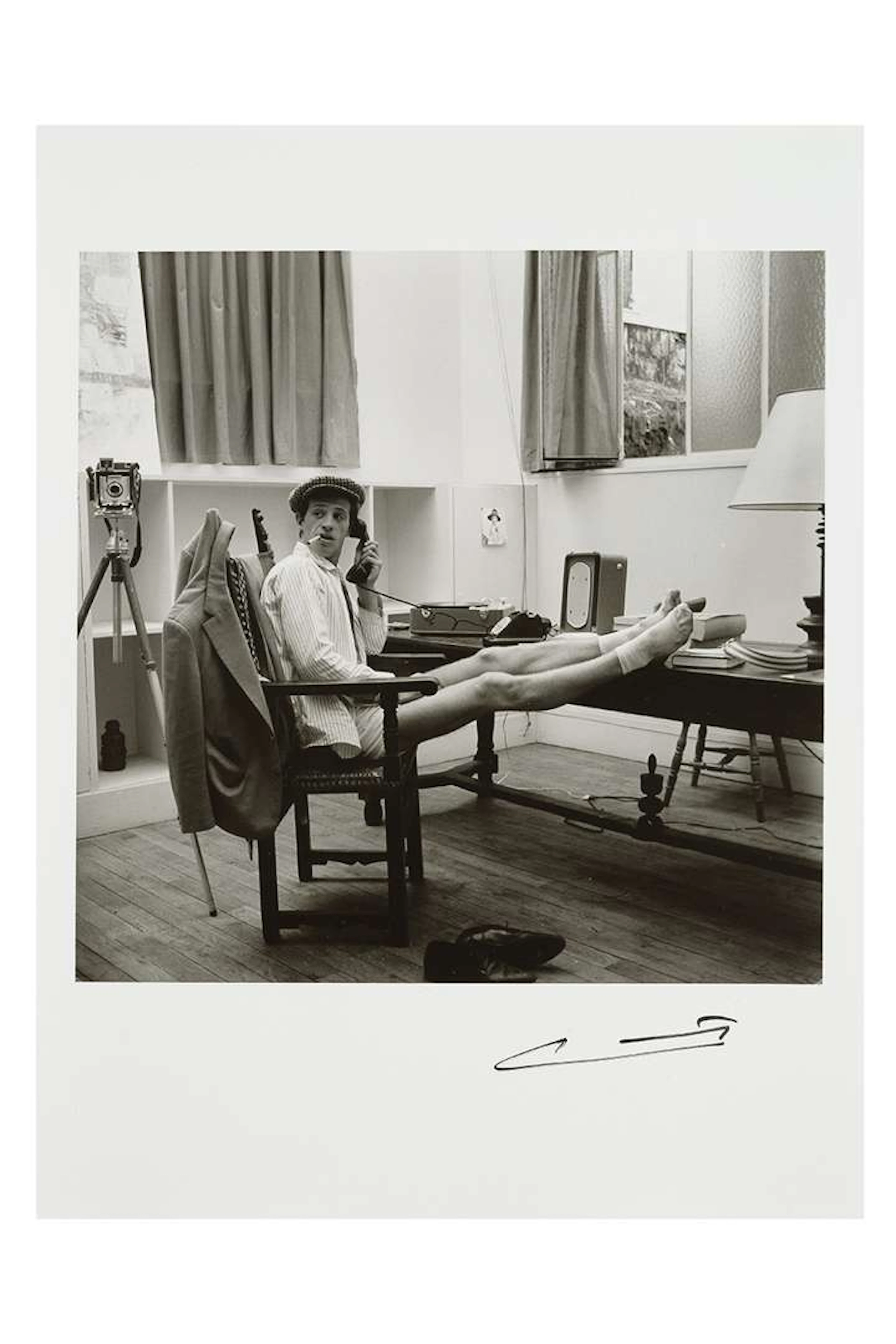 Raymond CAUCHETIER (1920–2021), Breathless, Jean-Luc Godard. Jean-Paul