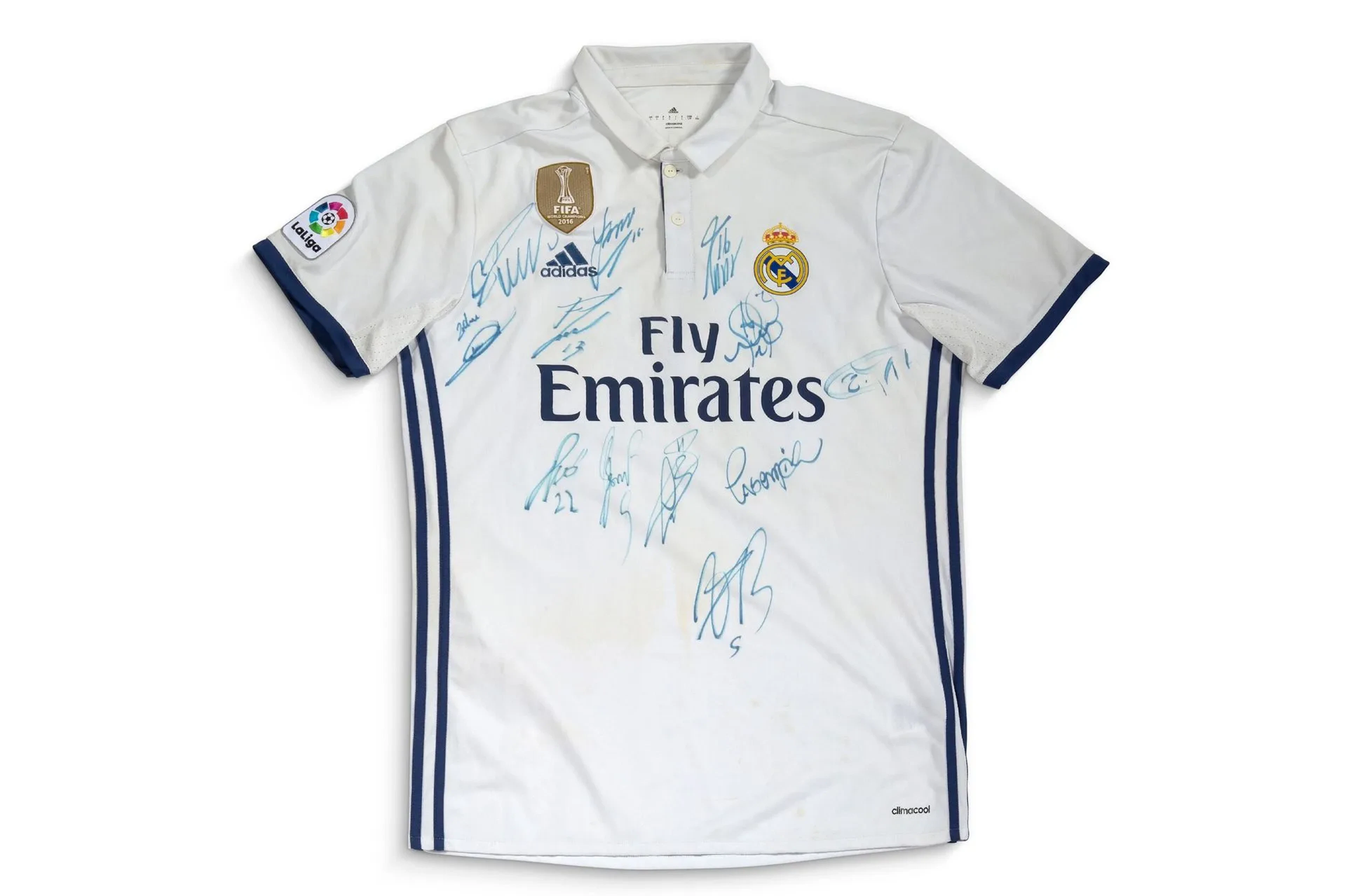 FOOTBALL Cristiano RONALDO Real Madrid Replica jersey 2016-2 - Lot 77