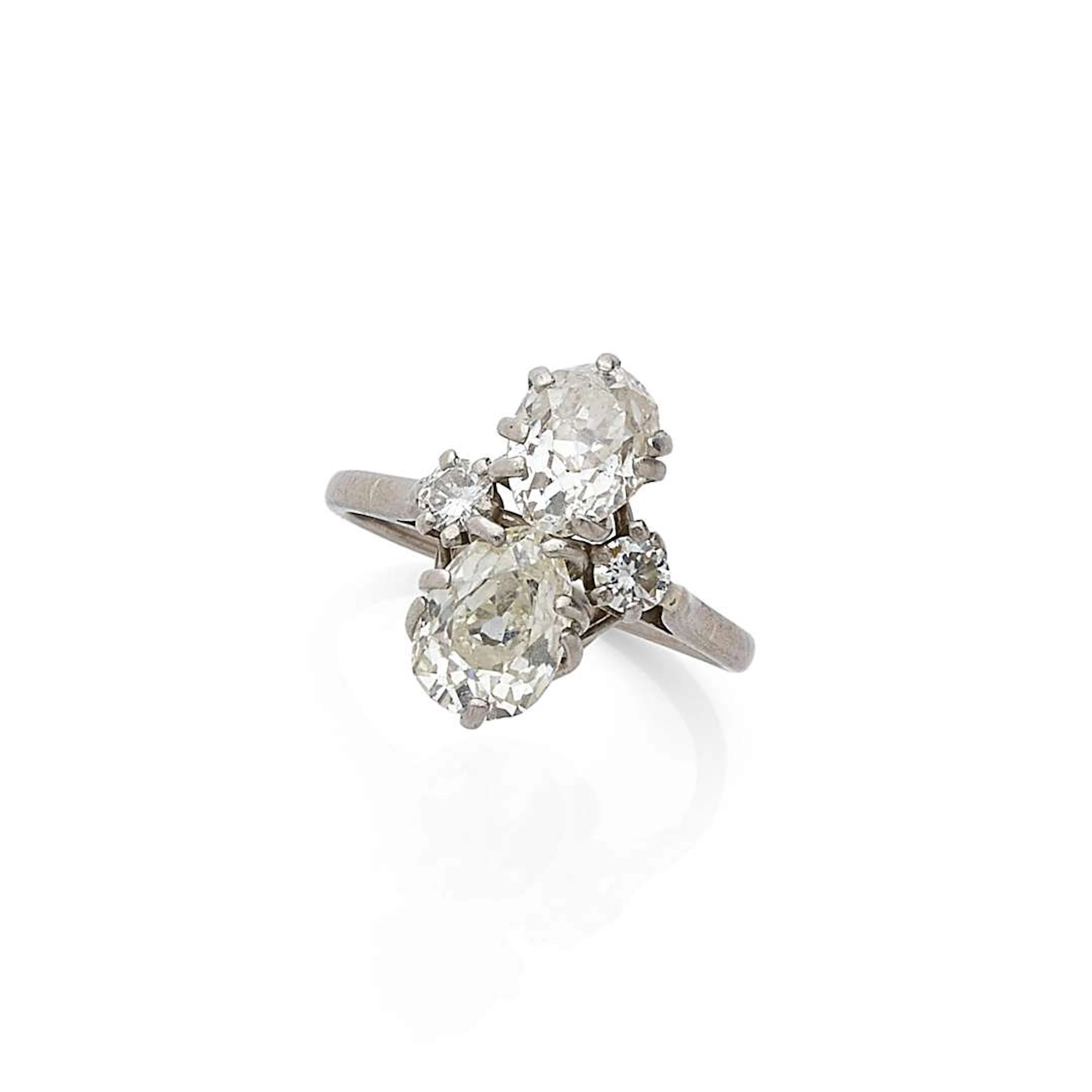 “YOU & ME” RING, Poids brut : 3,7 g