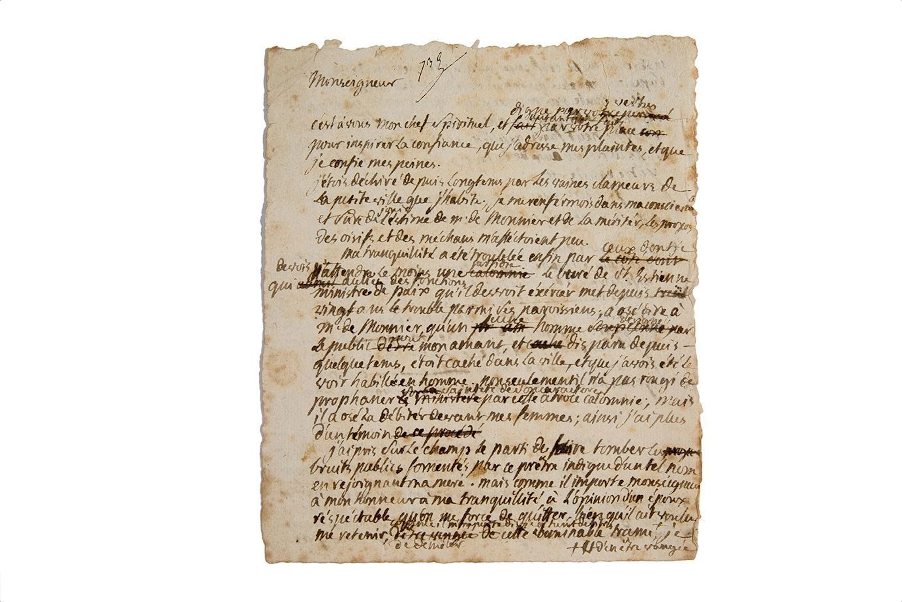 MIRABEAU Gabriel-Honoré de Riquetti, comte de (1749-1791) - Lot 257