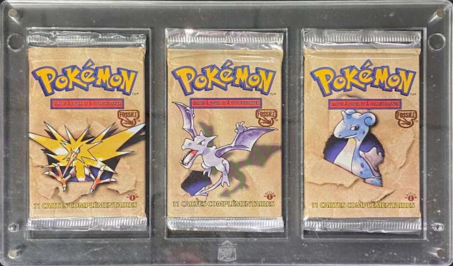 Pokémon: Fossil Art Set Booster Pack, 1st Edition