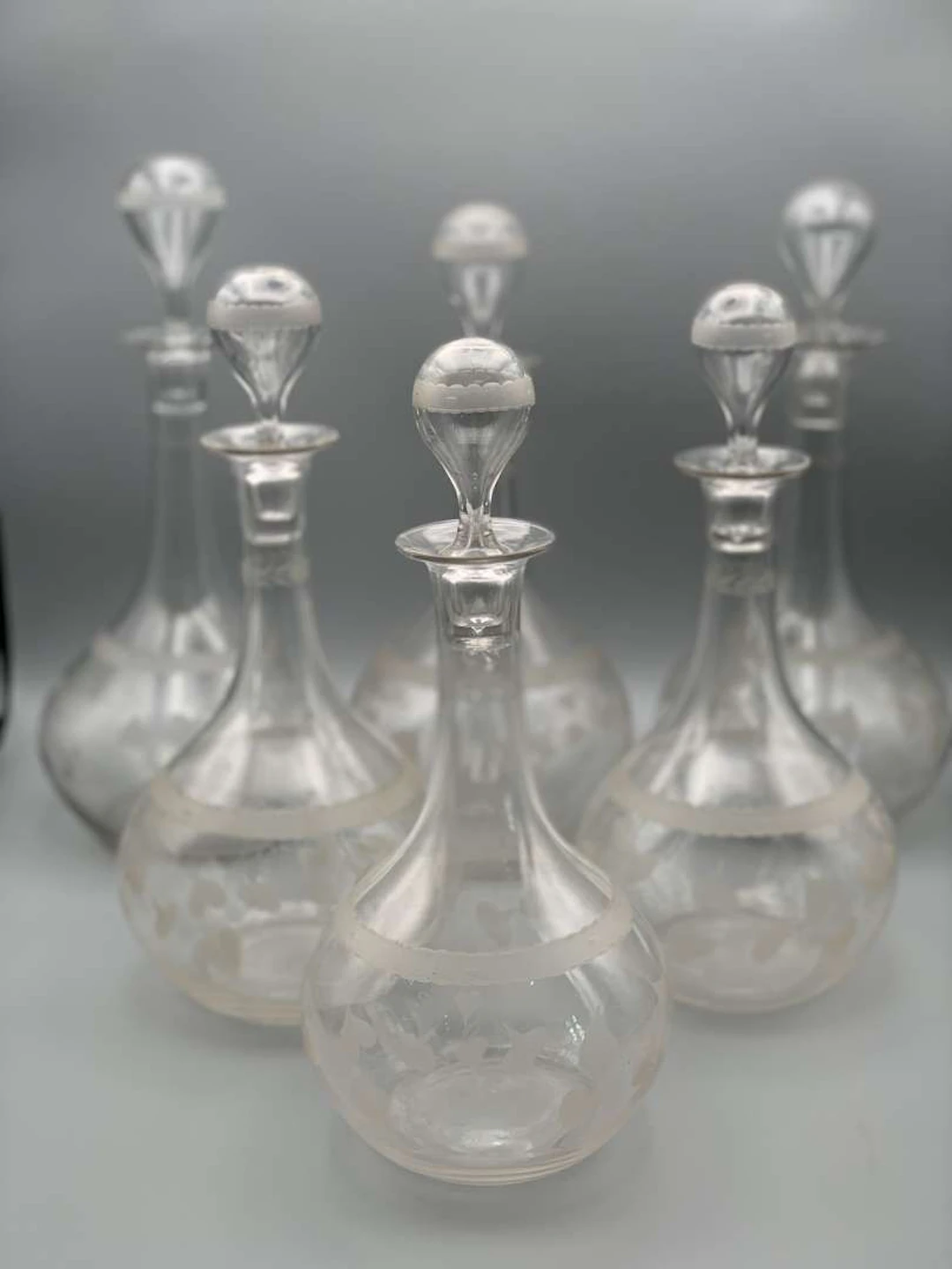Glassware service, crystal