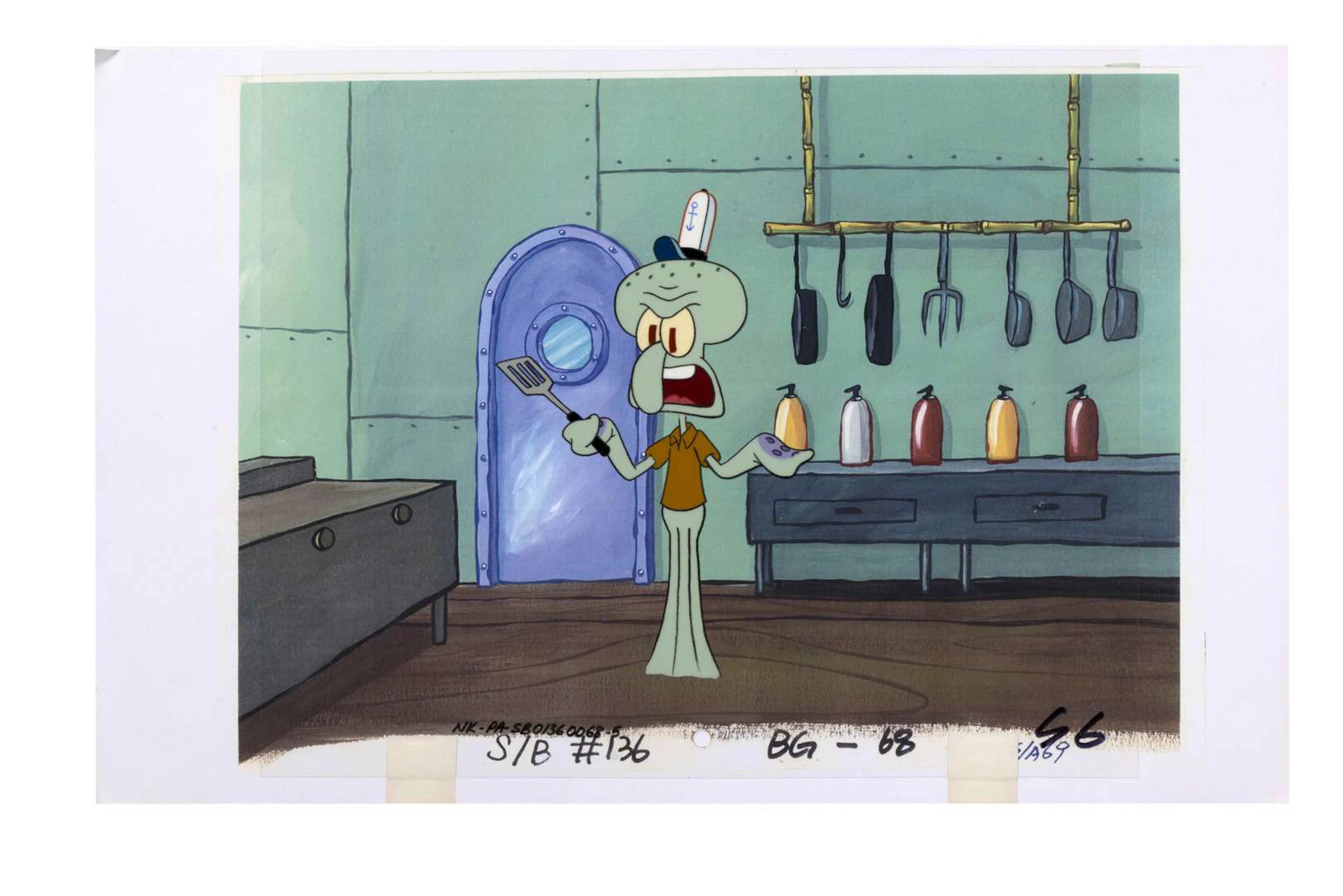 SPONGEBOB, Celluloid. Director: Stephen HILLENBURG / Studio: Nickelodeon