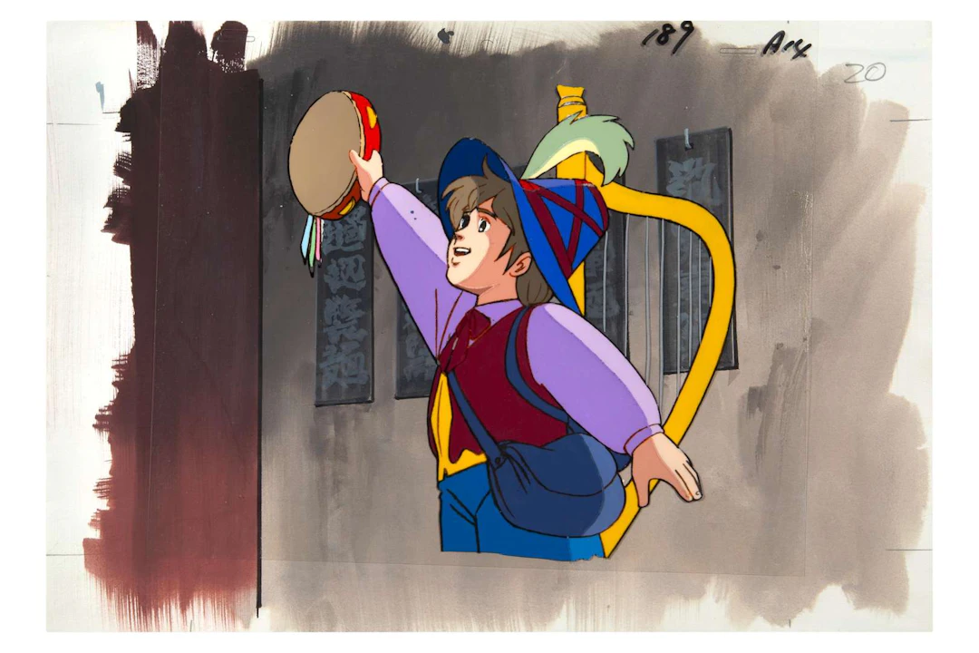 REMI SANS FAMILLE, Celluloïd. Réalisation : Osamu DEZAKI / Studio