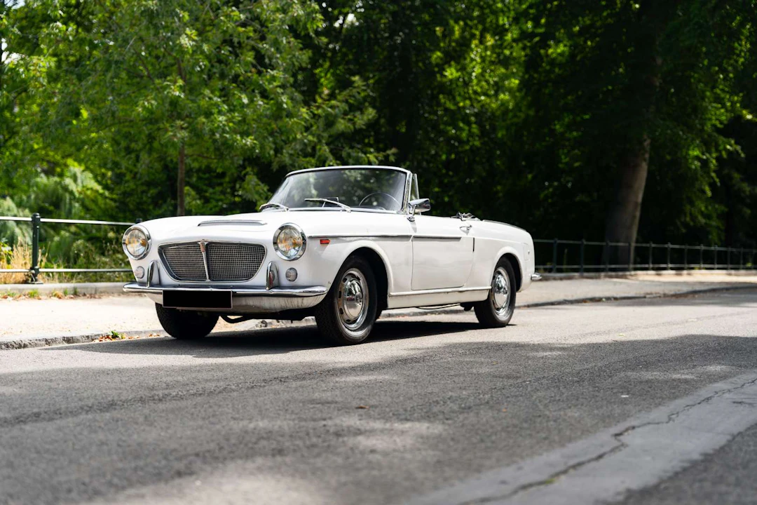 1963 – Fiat 1200 Cabriolet, Chassis No. 118G*021946 Belgian registration