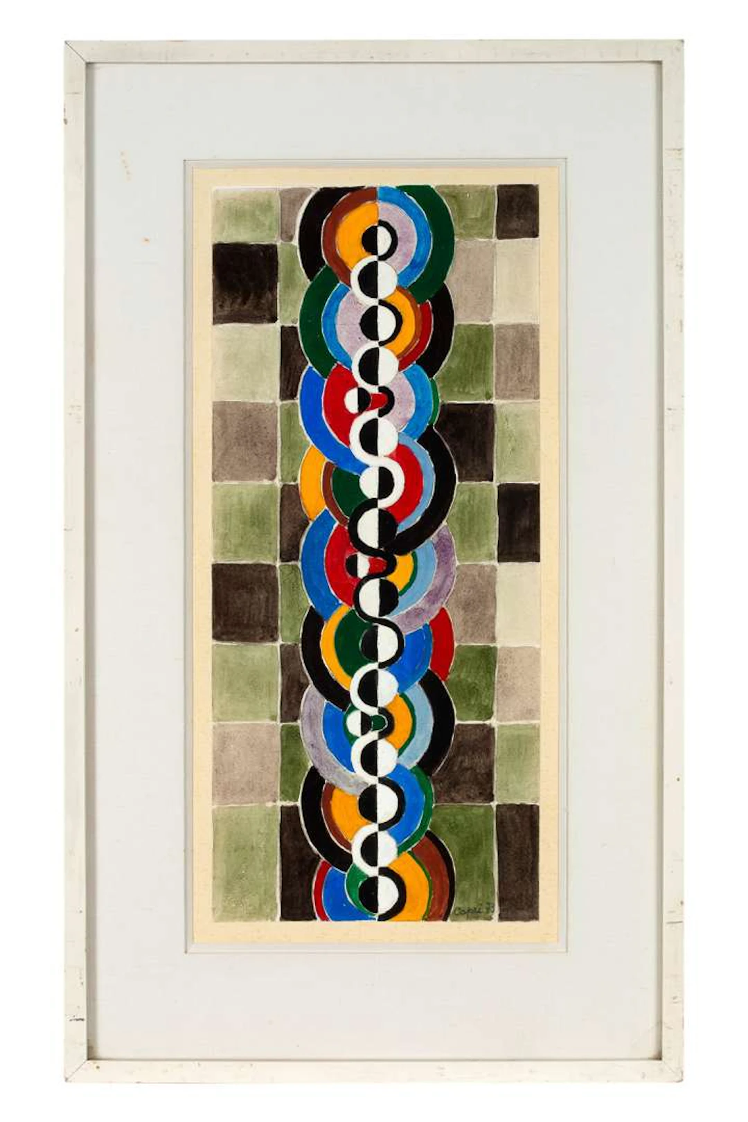 A MODERN SCHOOL IN THE STYLE OF ROBERT DELAUNAY, Endless Rhythm, 1973