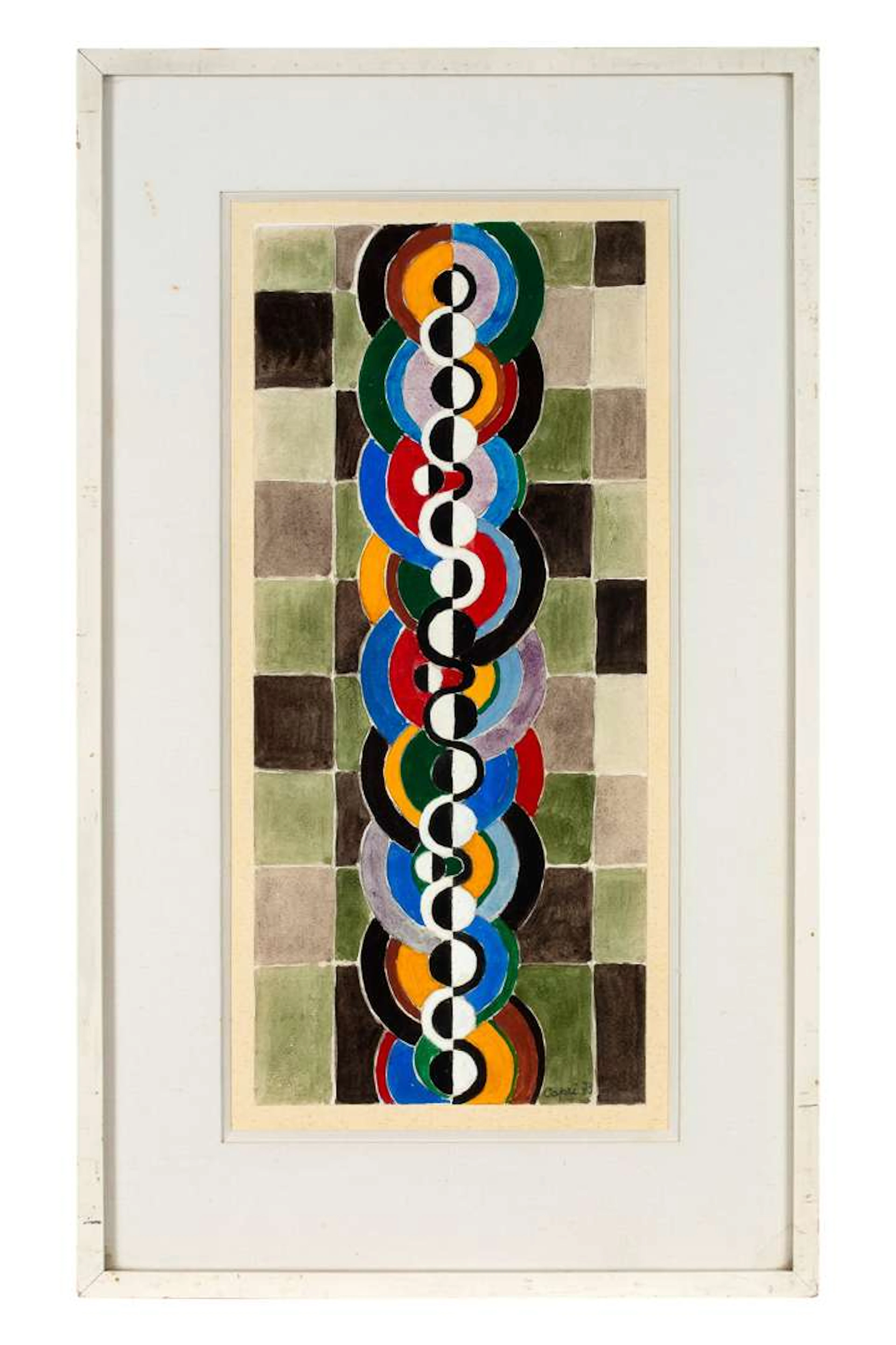 A MODERN SCHOOL IN THE STYLE OF ROBERT DELAUNAY, Endless Rhythm, 1973