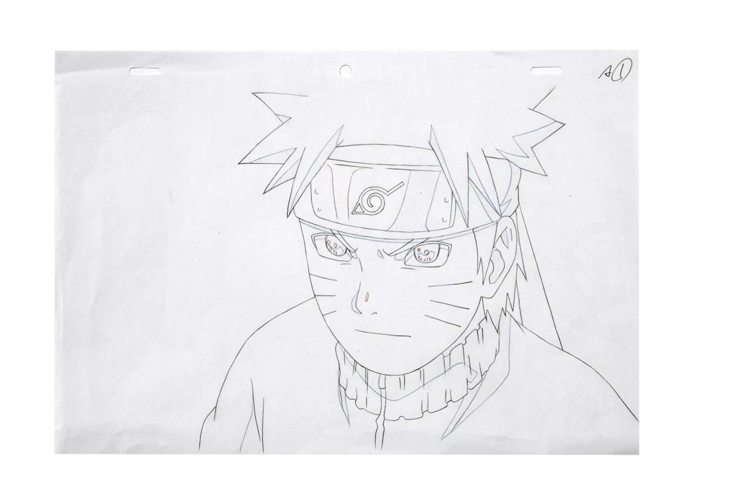 NARUTO, Pencil sketch. Director: Hayato DATE / Studio: Studio Pierrot