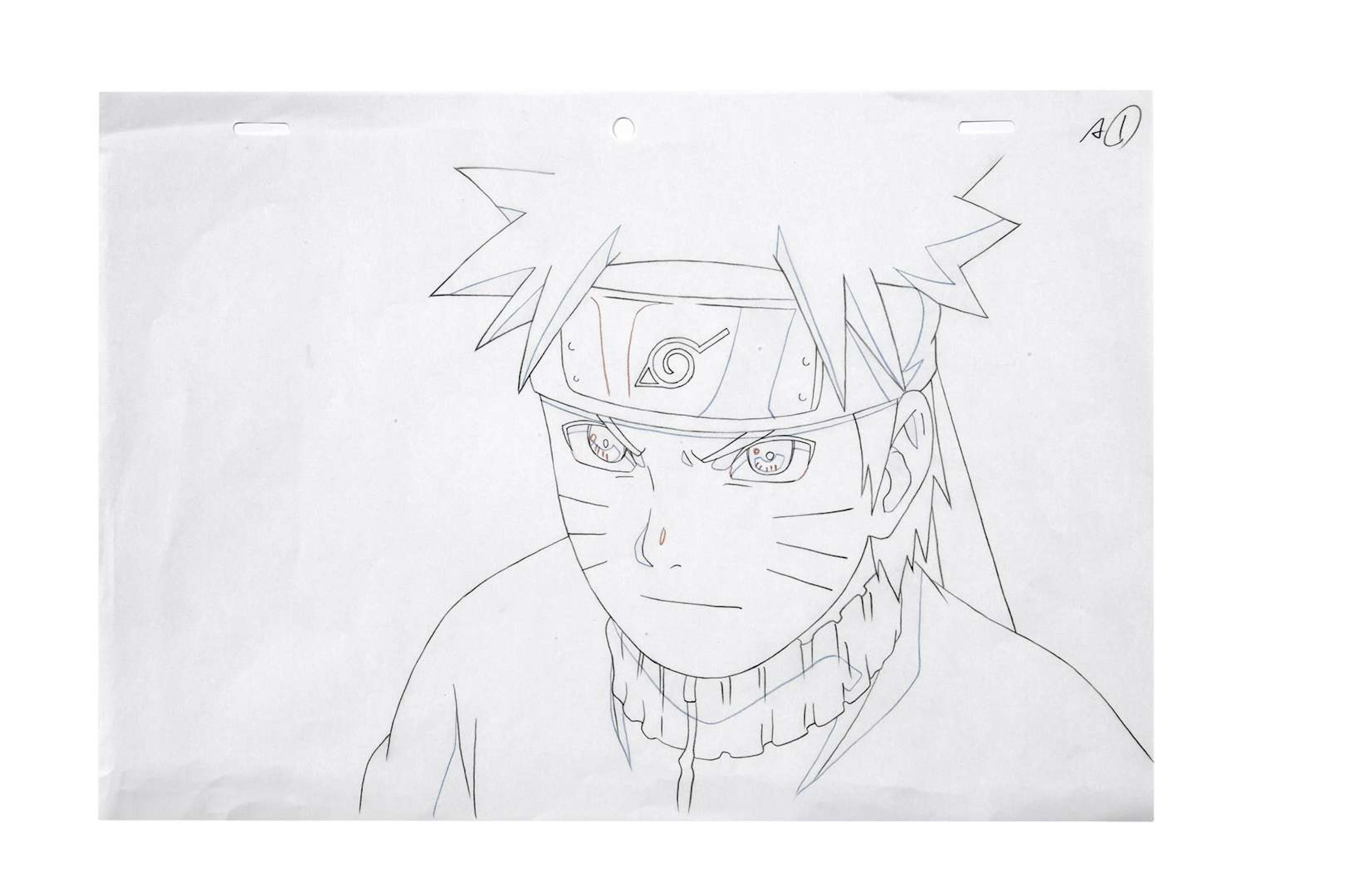 NARUTO, Pencil sketch. Director: Hayato DATE / Studio: Studio Pierrot